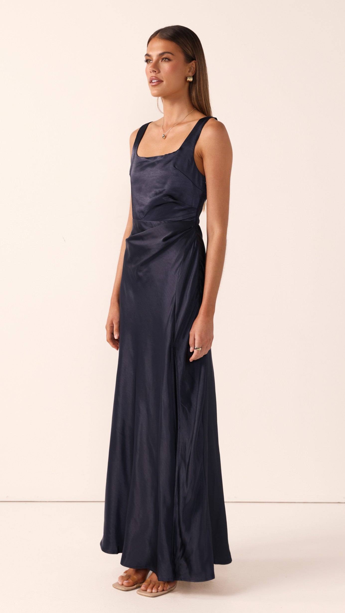 Alaria Maxi Dress - Navy - Billy J