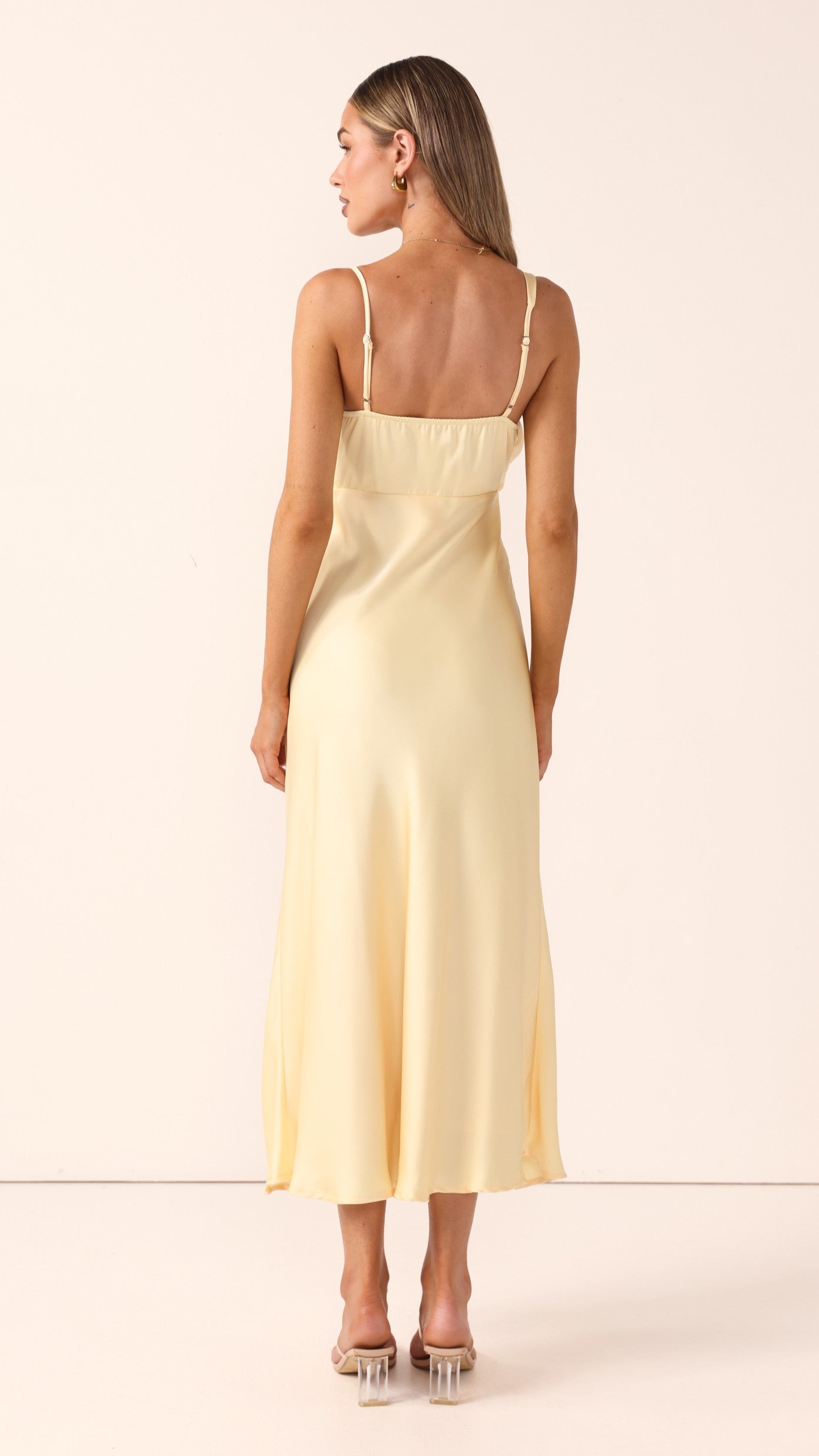 Audrey Maxi Dress - Lemon - Billy J