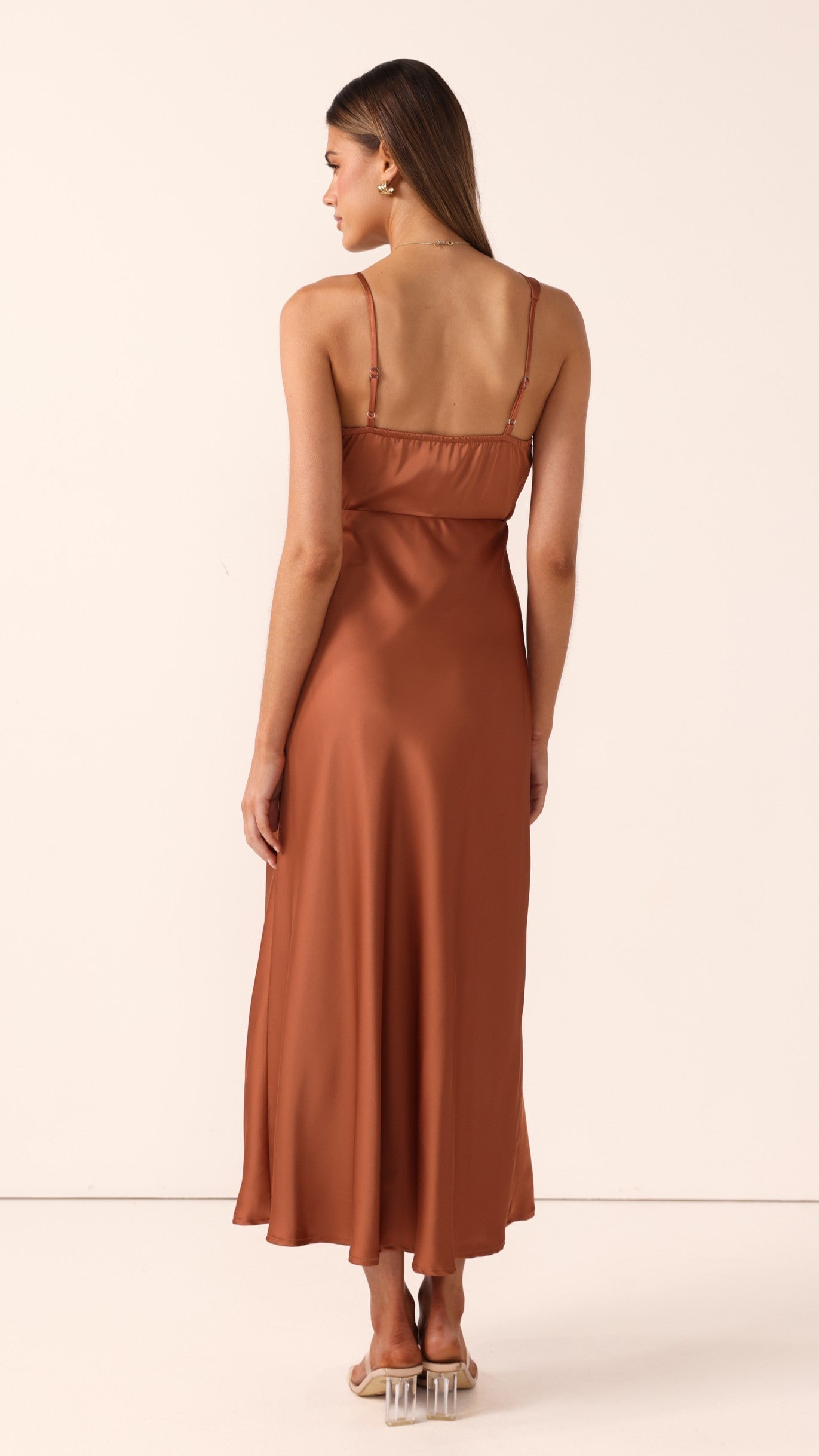Audrey Maxi Dress - Copper - Billy J