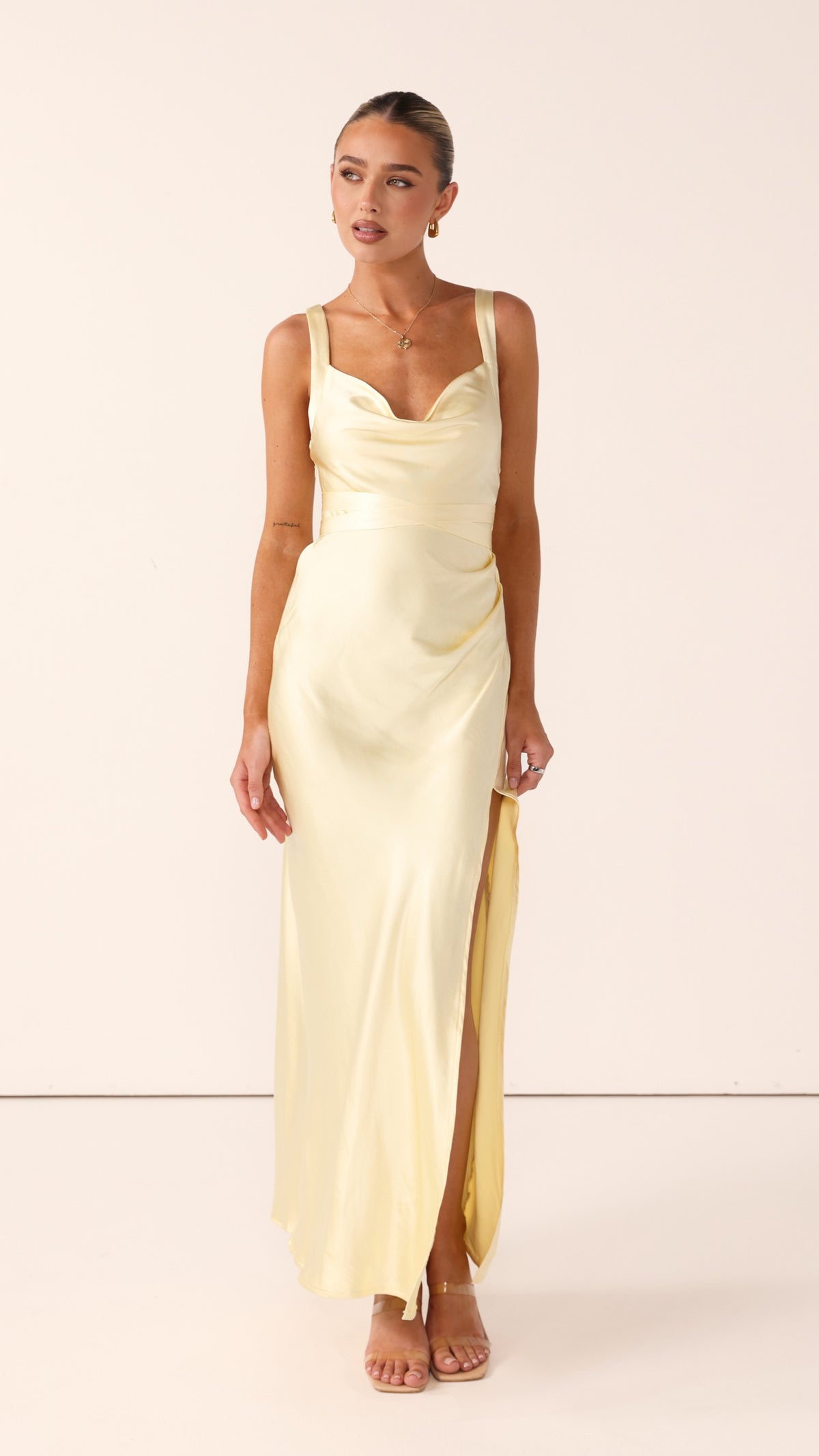 Zendaya Maxi Dress - Yellow - Billy J