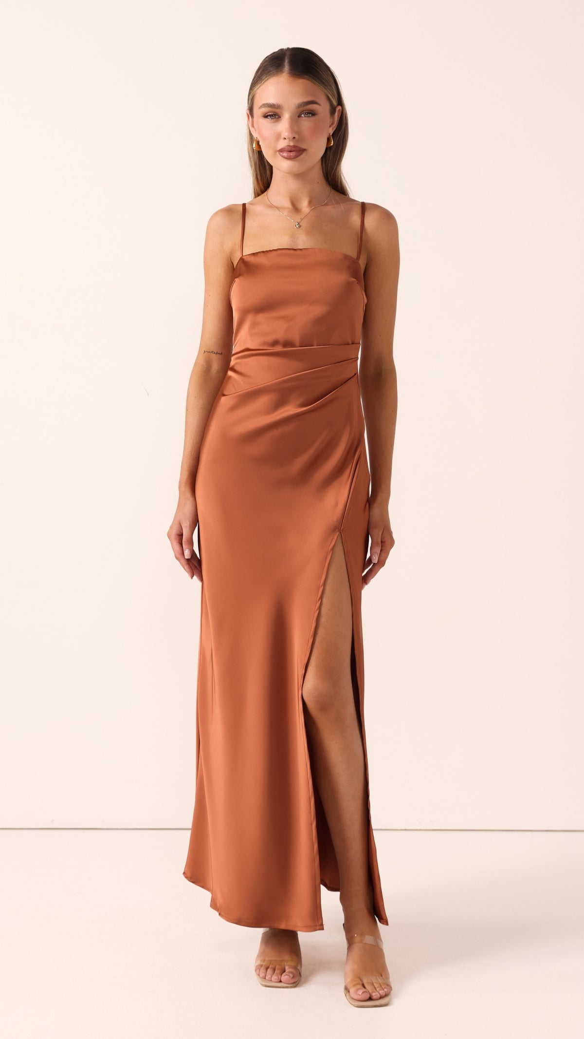 copper long dress Billy J Women's Ilana Maxi a single side of Plus Test Mens Shoe Sizes:47.5 Conairie Maternity Dress for