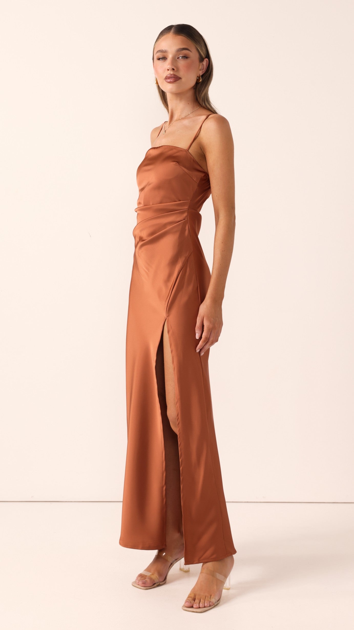 Ilana Maxi Dress - Copper - Billy J