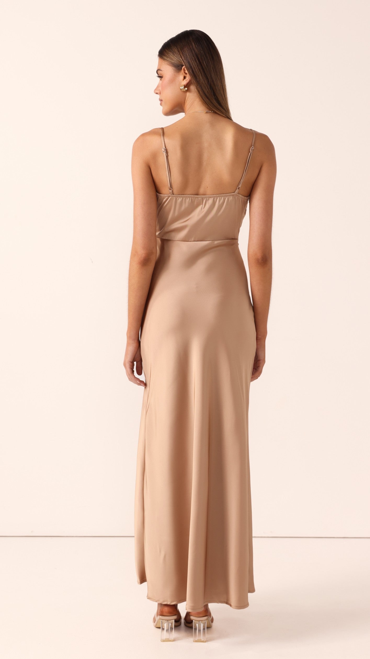 Ilana Maxi Dress - Latte - Billy J