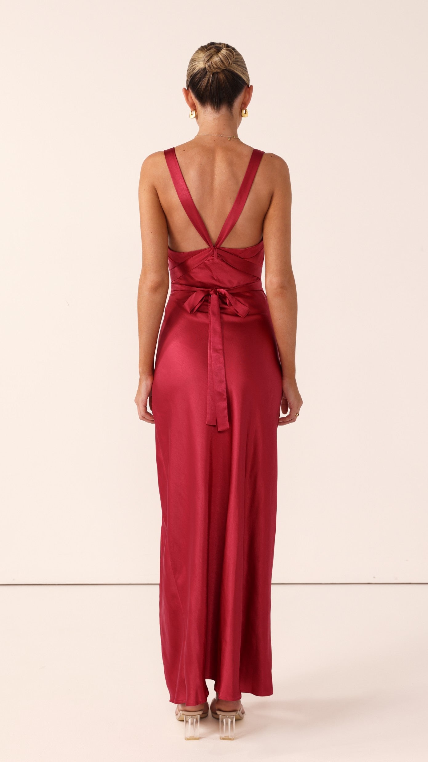 Zendaya Maxi Dress - Berry - Billy J