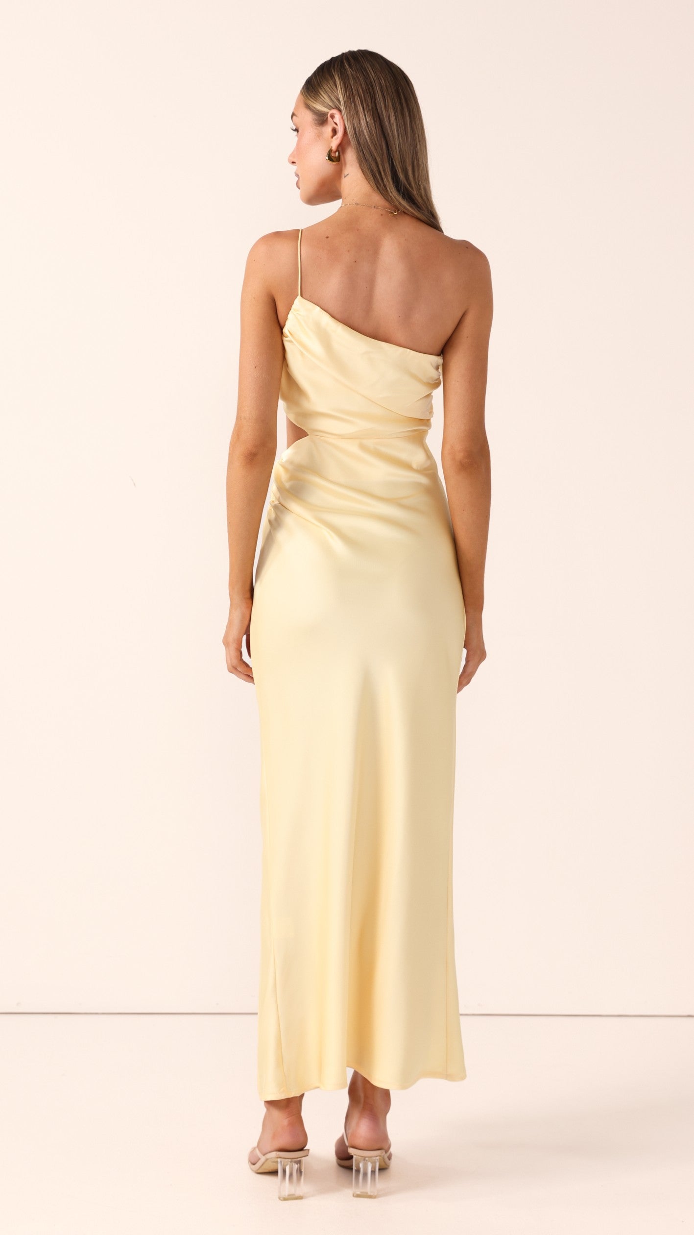 Nyla Maxi Dress - Lemon - Billy J