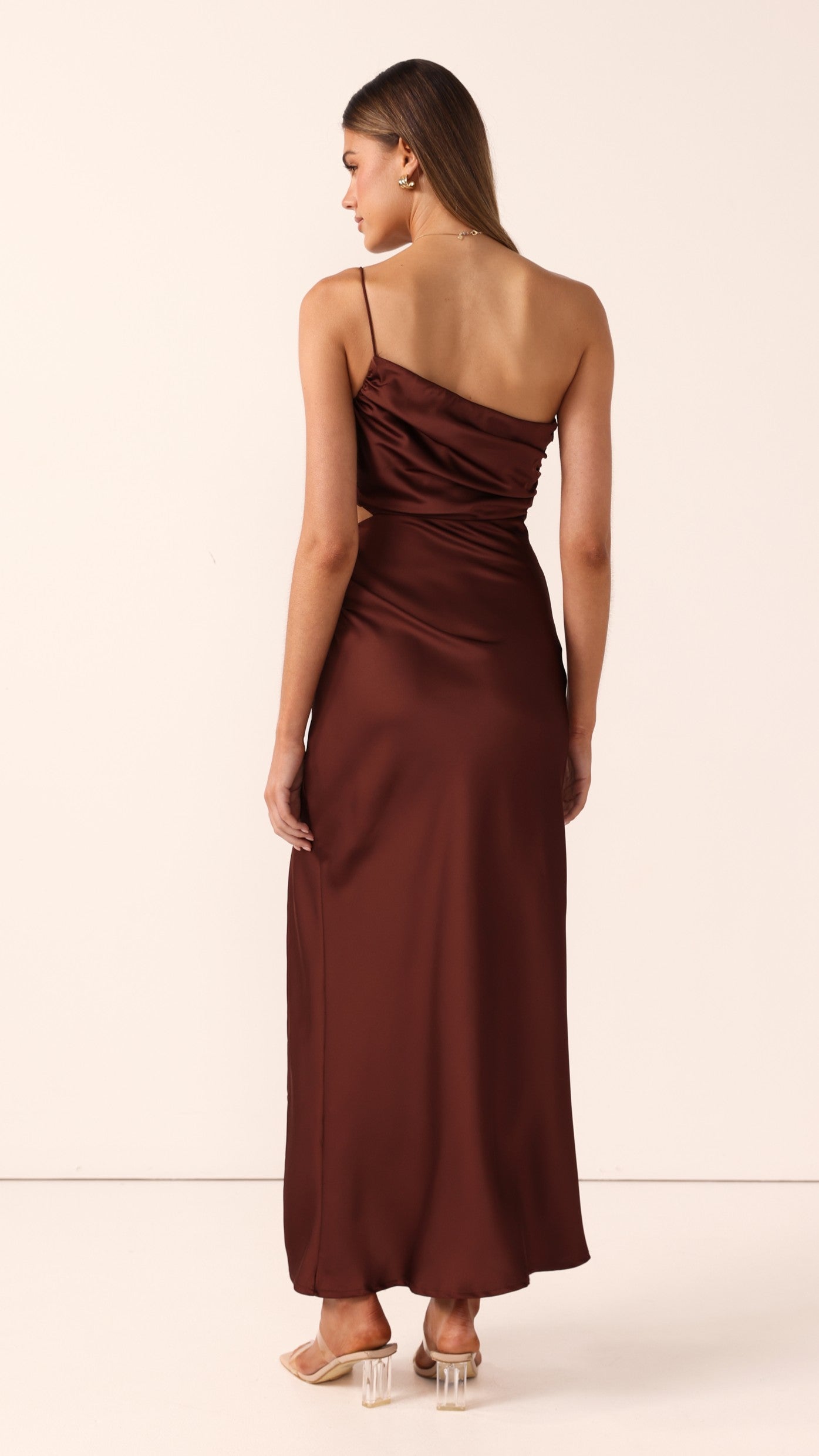 Nyla Maxi Dress - Brown - Billy J