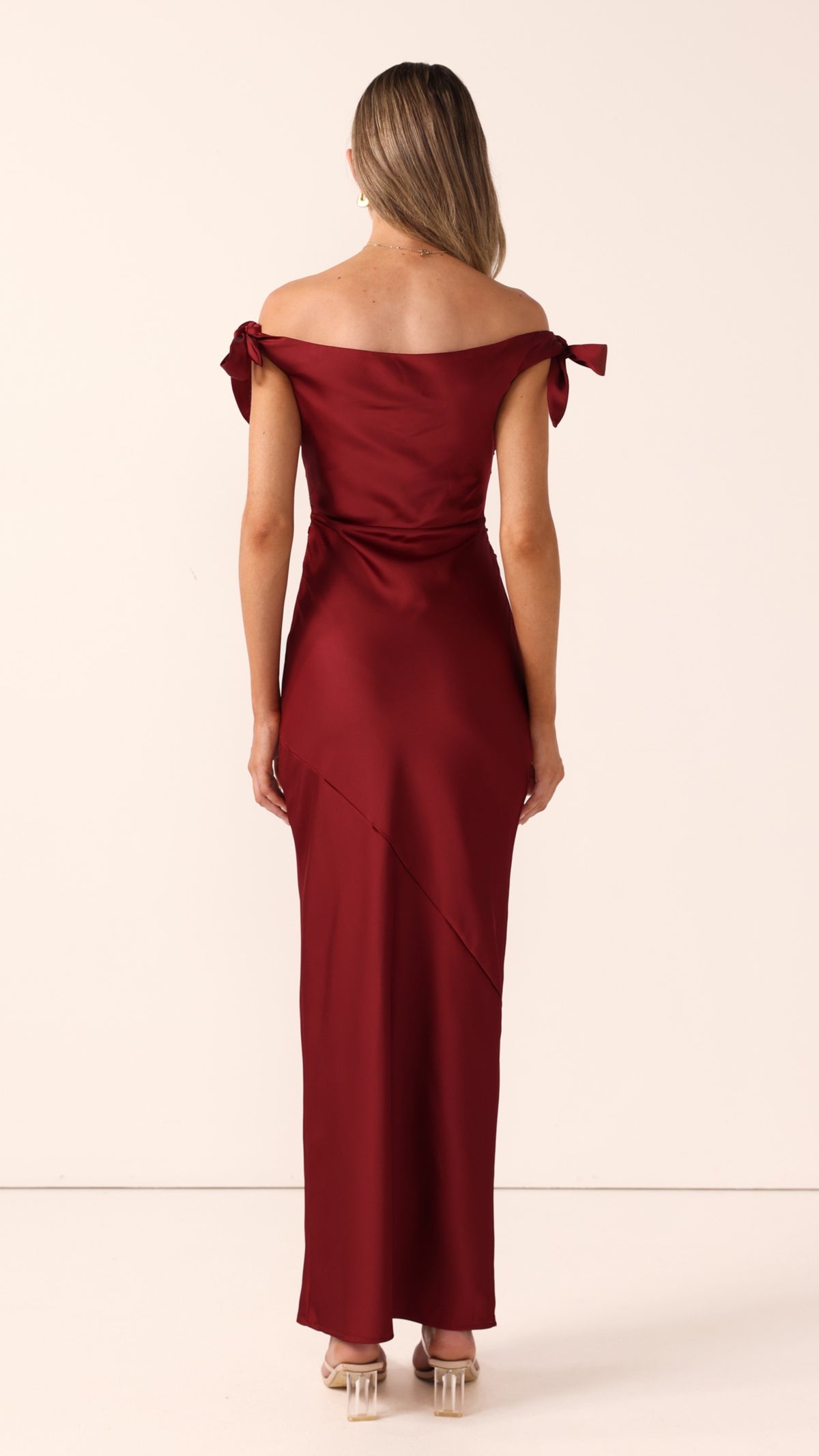 Meghan Maxi Dress - Wine - Billy J