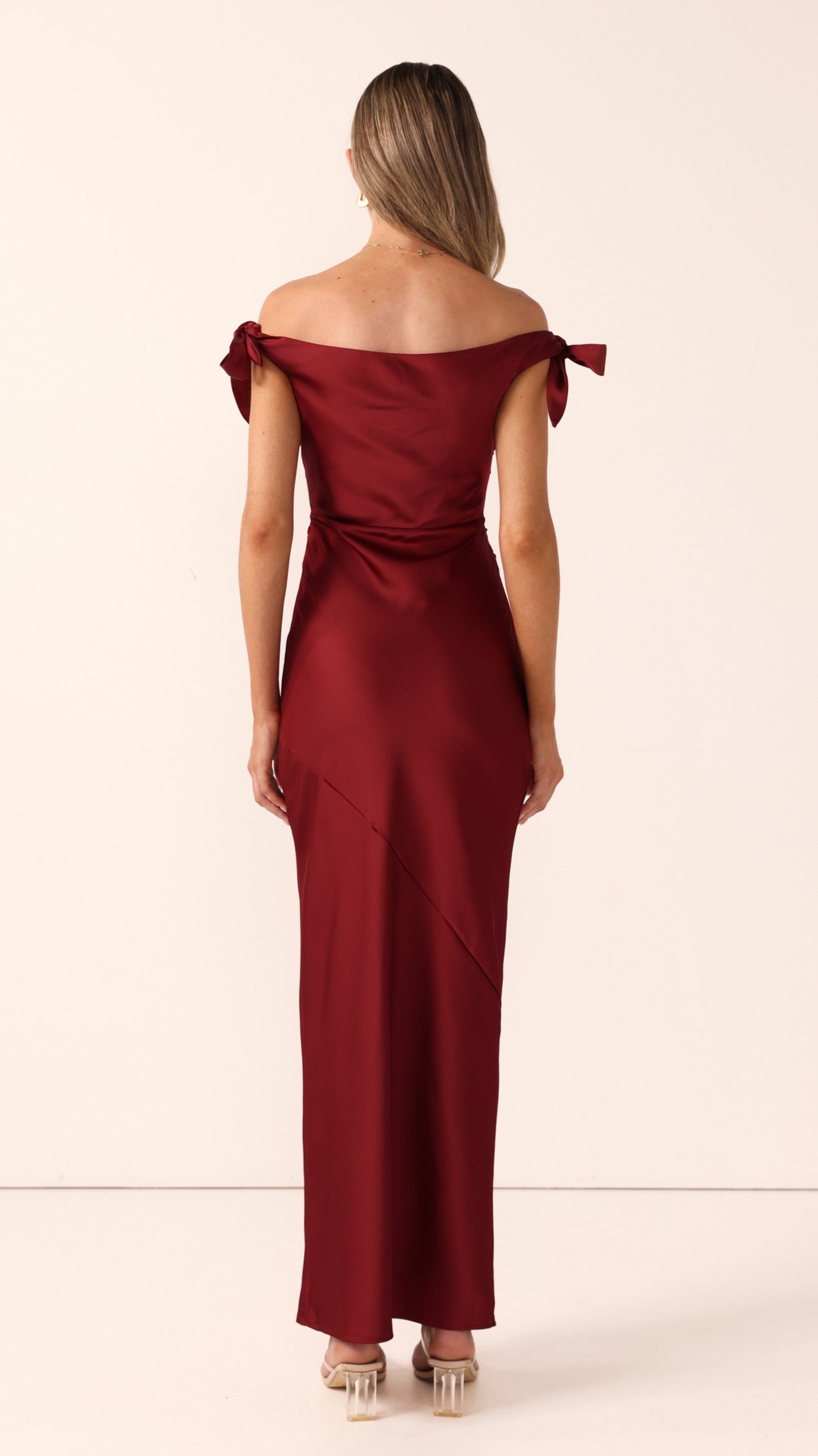 Meghan Maxi Dress - Wine - Billy J