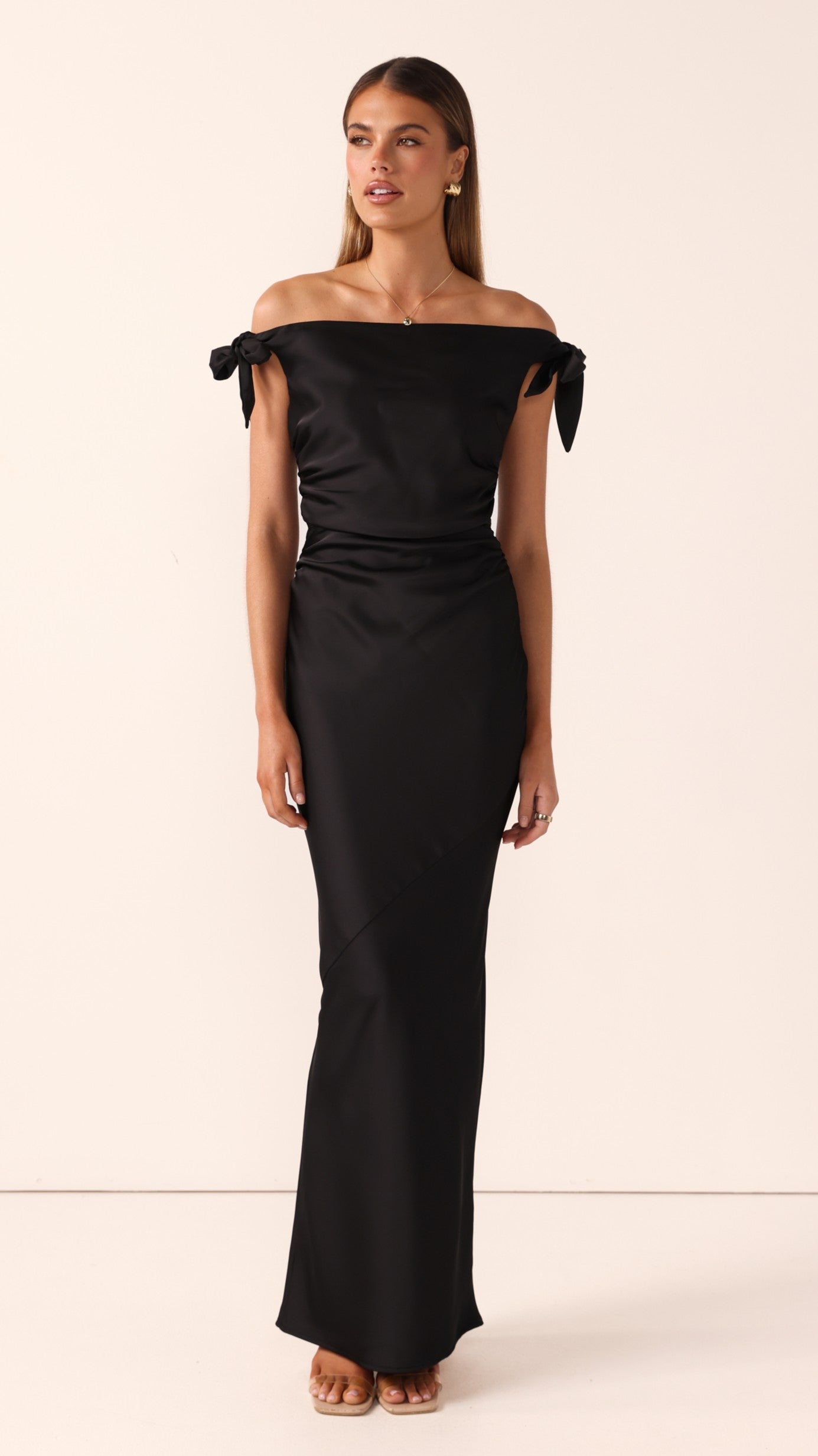 Meghan Maxi Dress - Black - Billy J