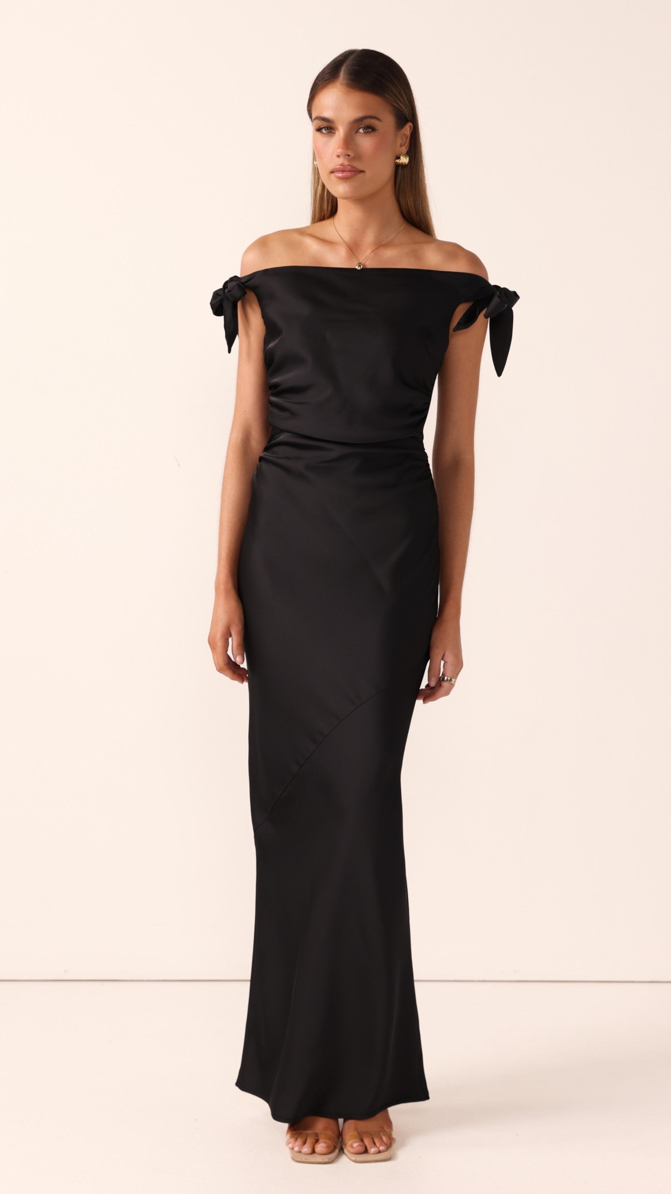 Meghan Maxi Dress - Black - Billy J