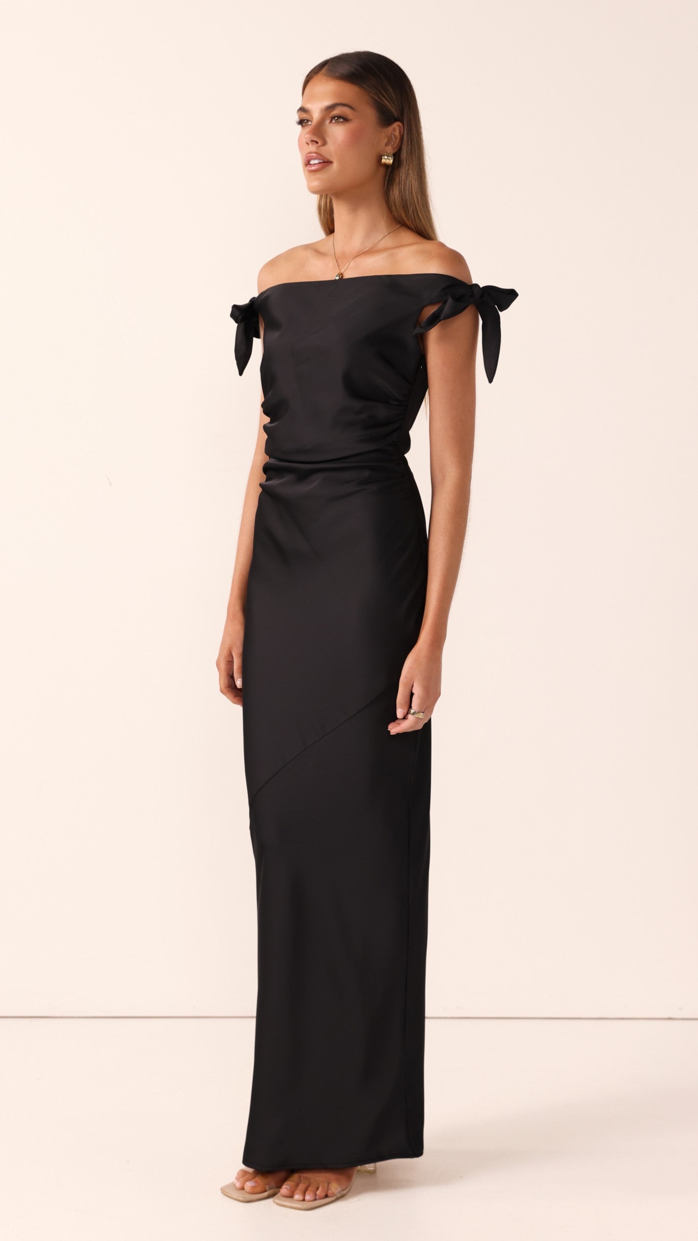 Meghan Maxi Dress - Black - Billy J
