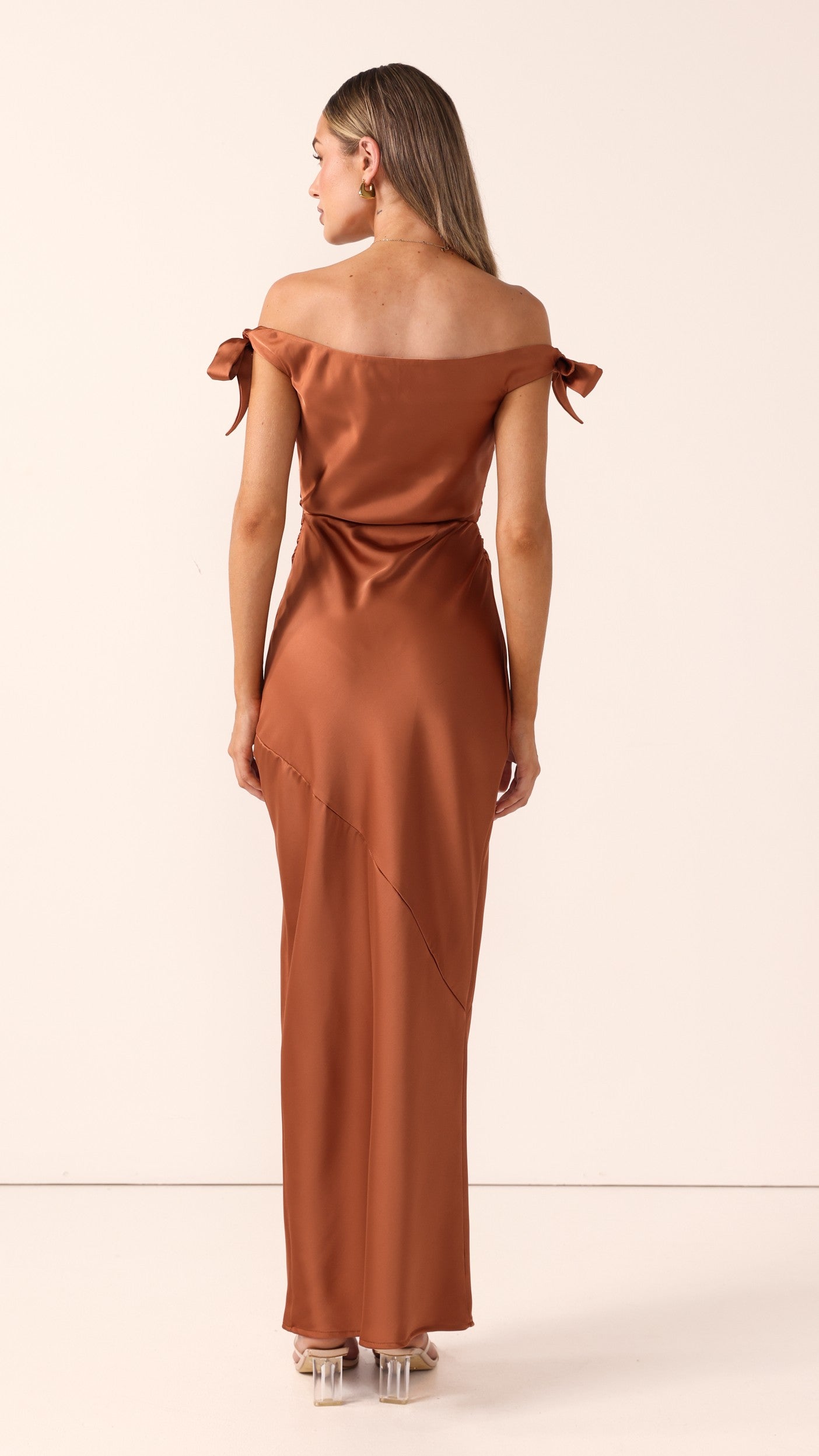 Meghan Maxi Dress - Copper - Billy J