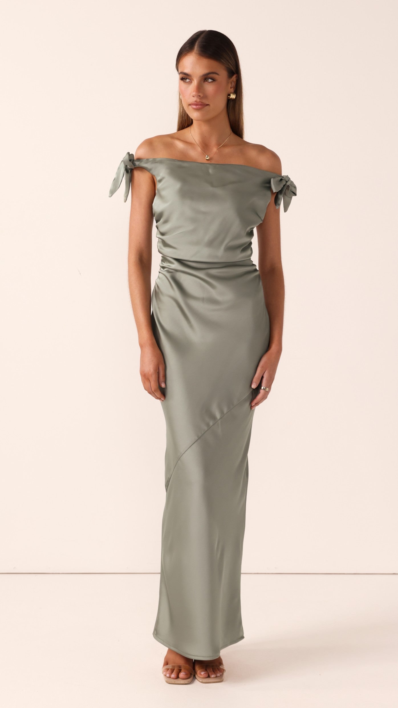 Meghan Maxi Dress - Green - Billy J
