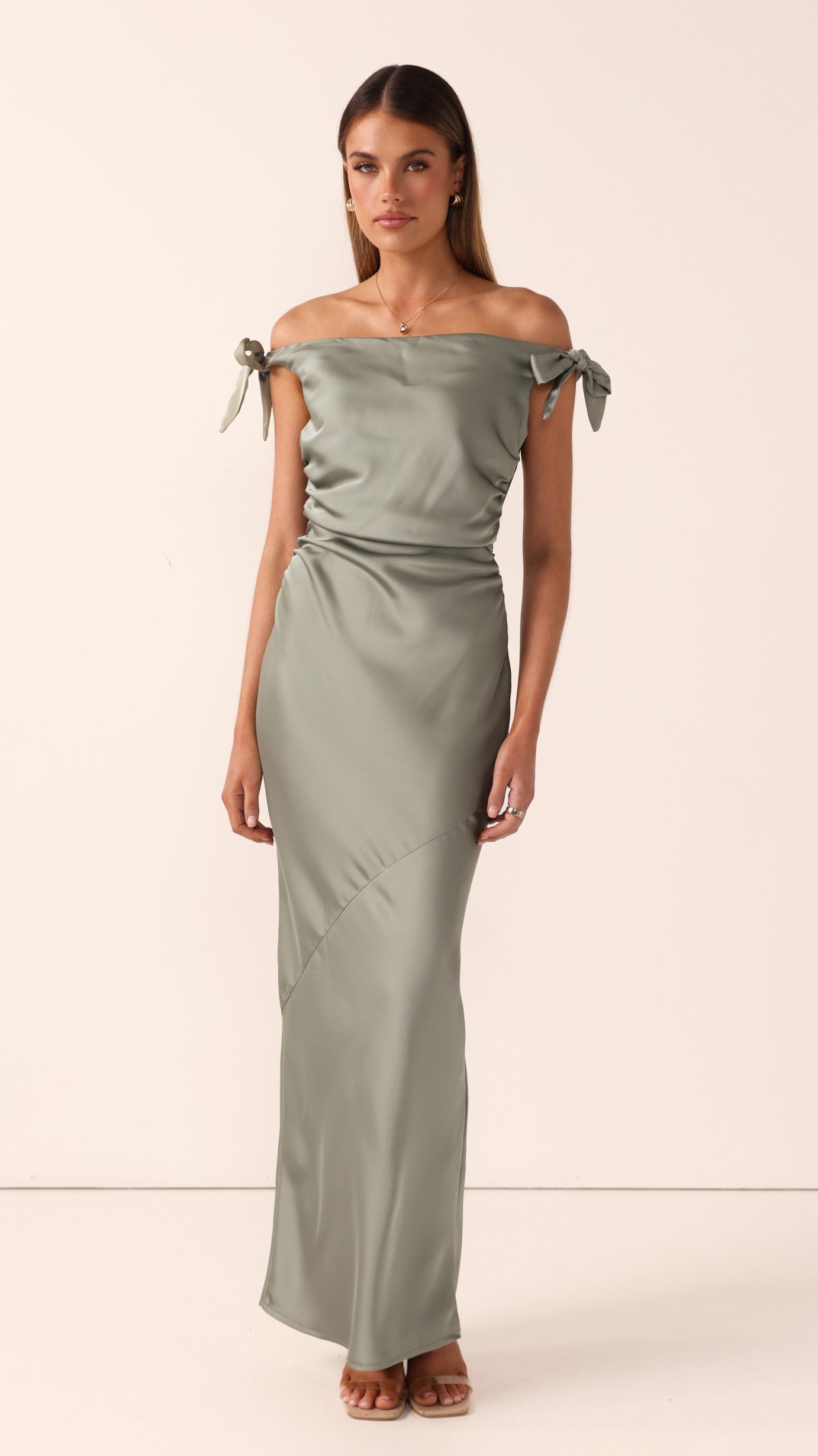 Meghan Maxi Dress - Green - Billy J
