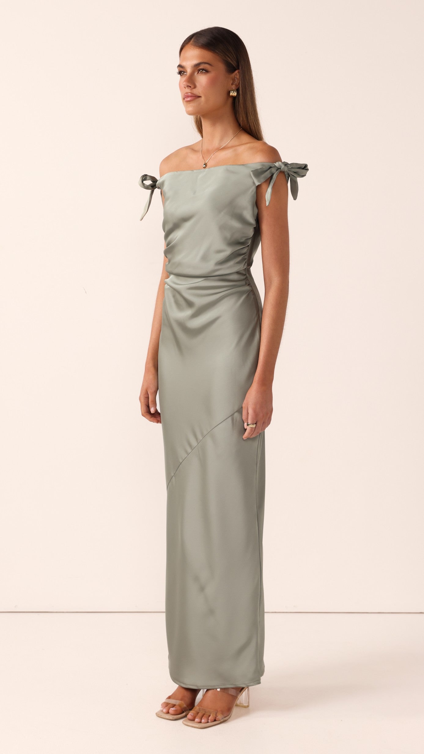 Meghan Maxi Dress - Green - Billy J