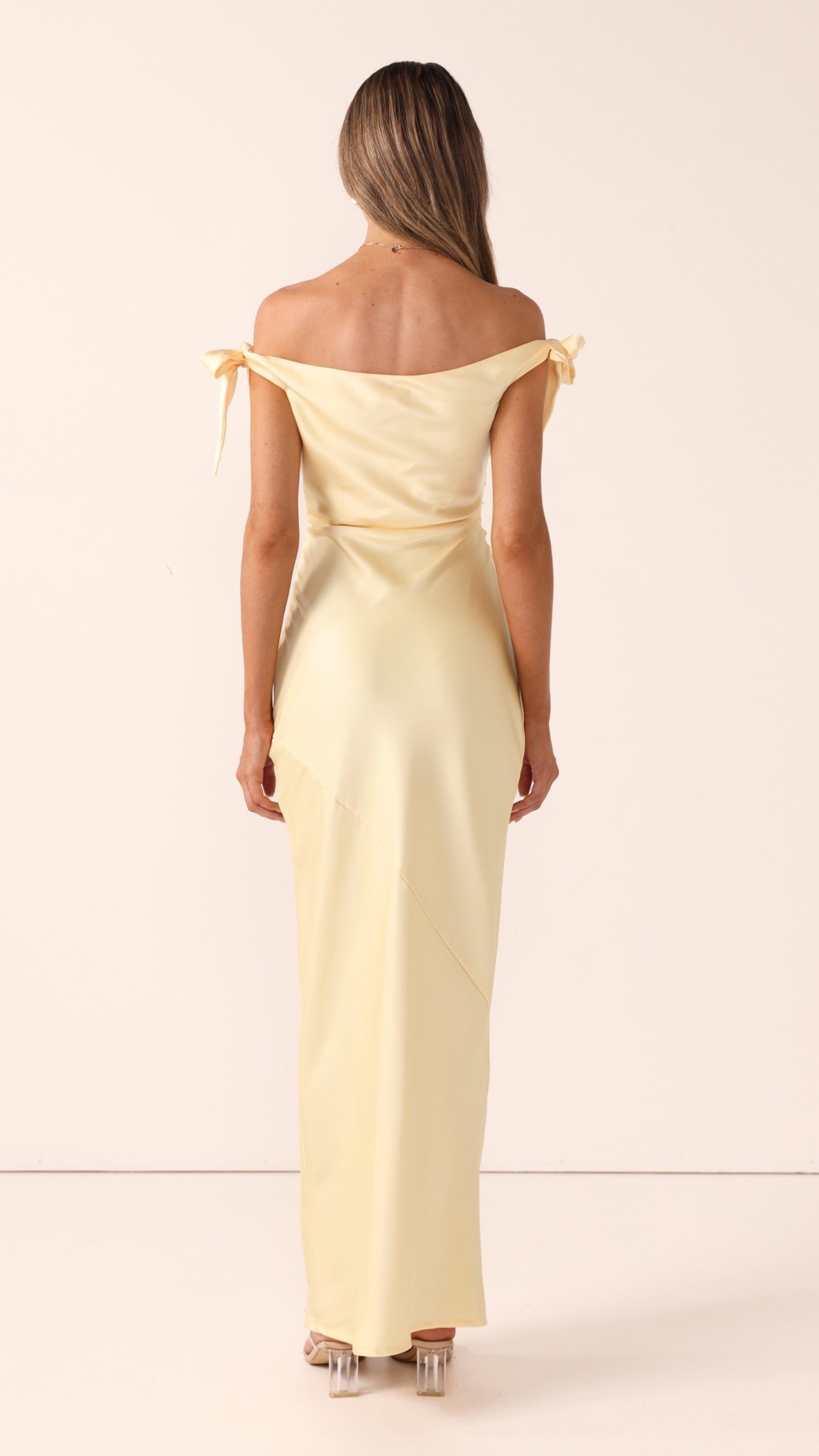 Meghan Maxi Dress - Lemon - Billy J
