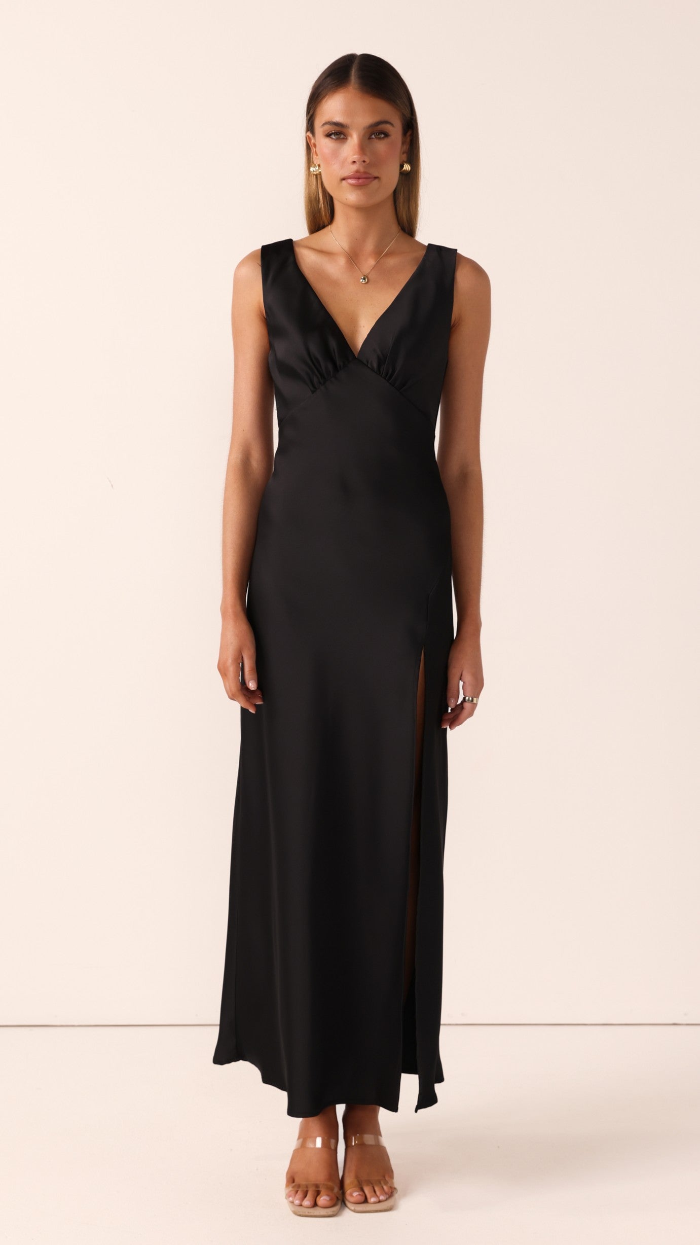 Taylor Maxi Dress - Black - Billy J