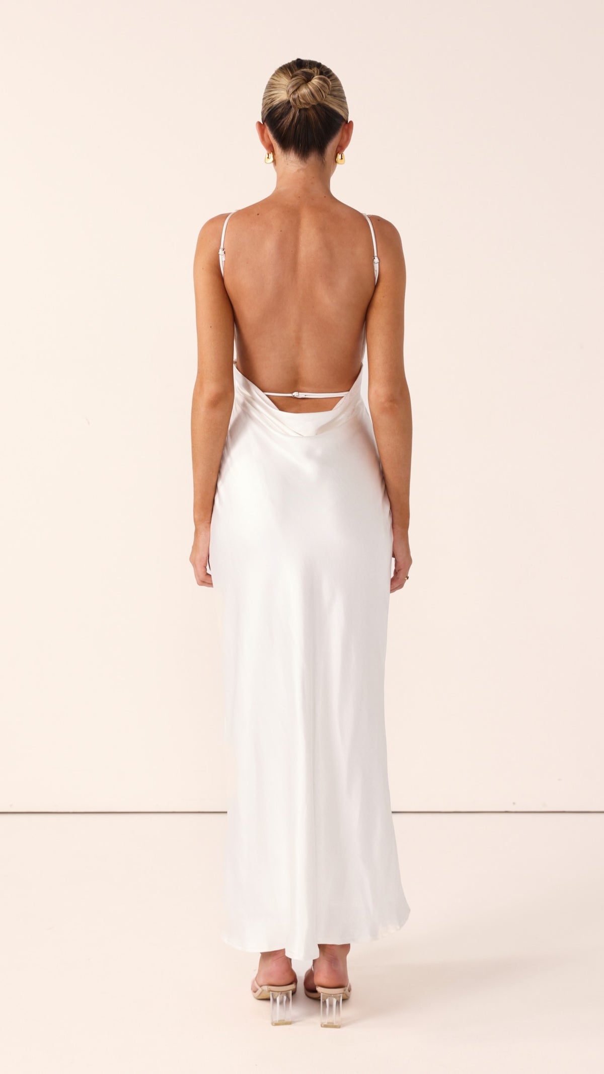 Sia Maxi Dress - Ivory - Billy J