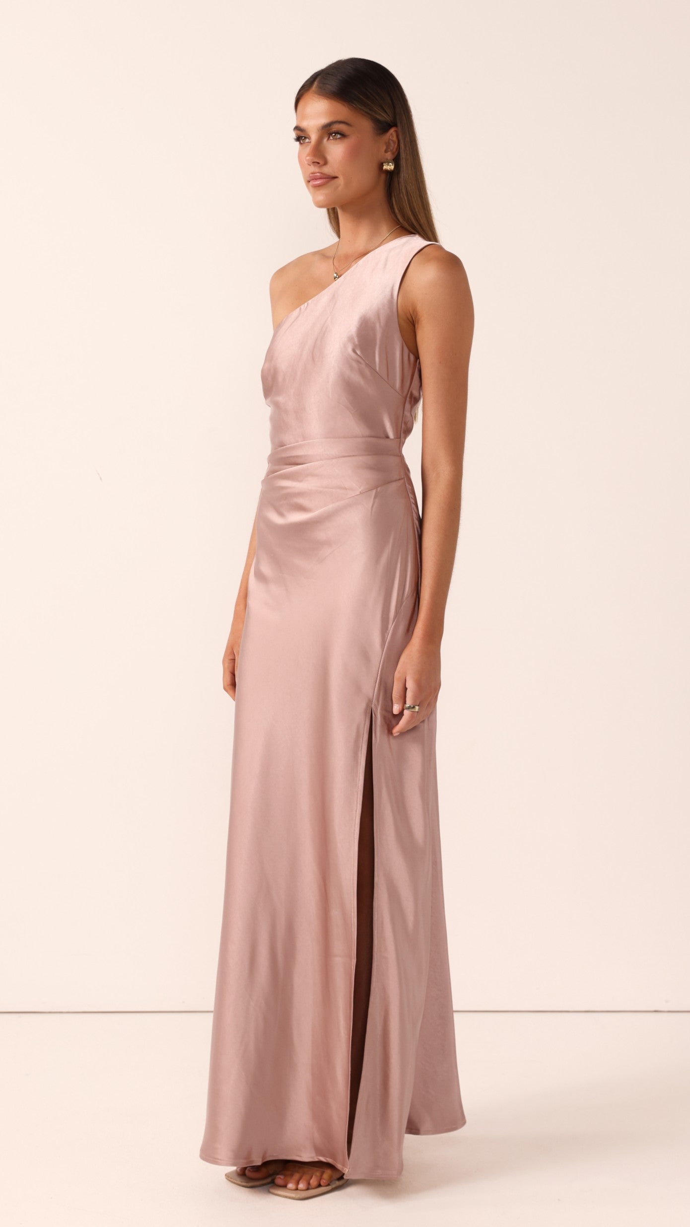 Victoria Maxi Dress - Dusty Pink - Billy J