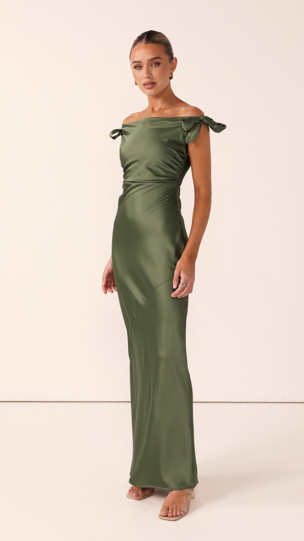 Frida Maxi Dress - Olive - Buy Women's Dresses