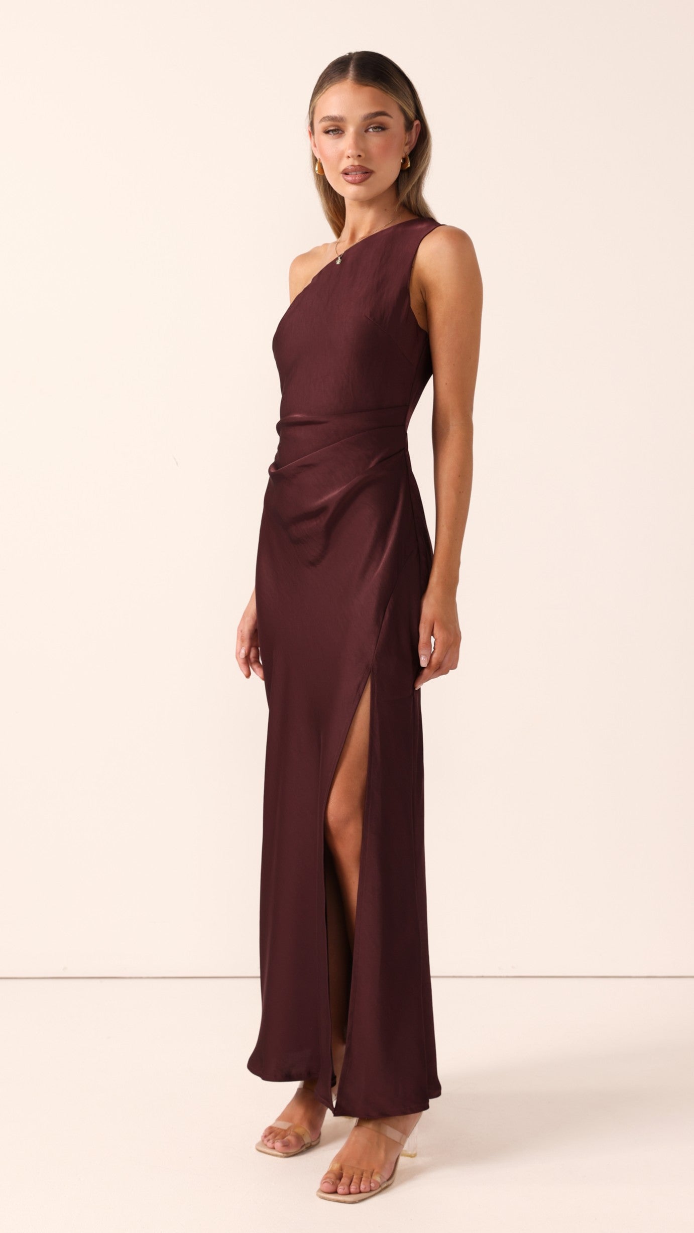 Victoria Maxi Dress - Chocolate - Billy J