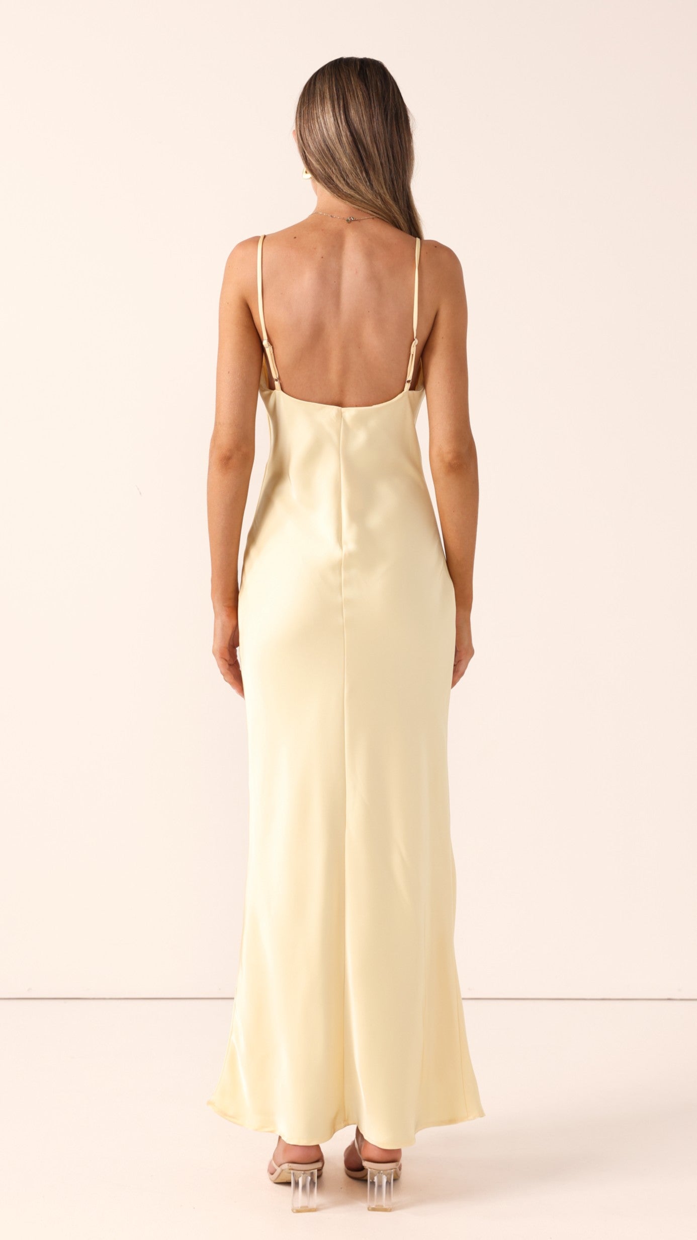 Willow Maxi Dress - Lemon - Billy J