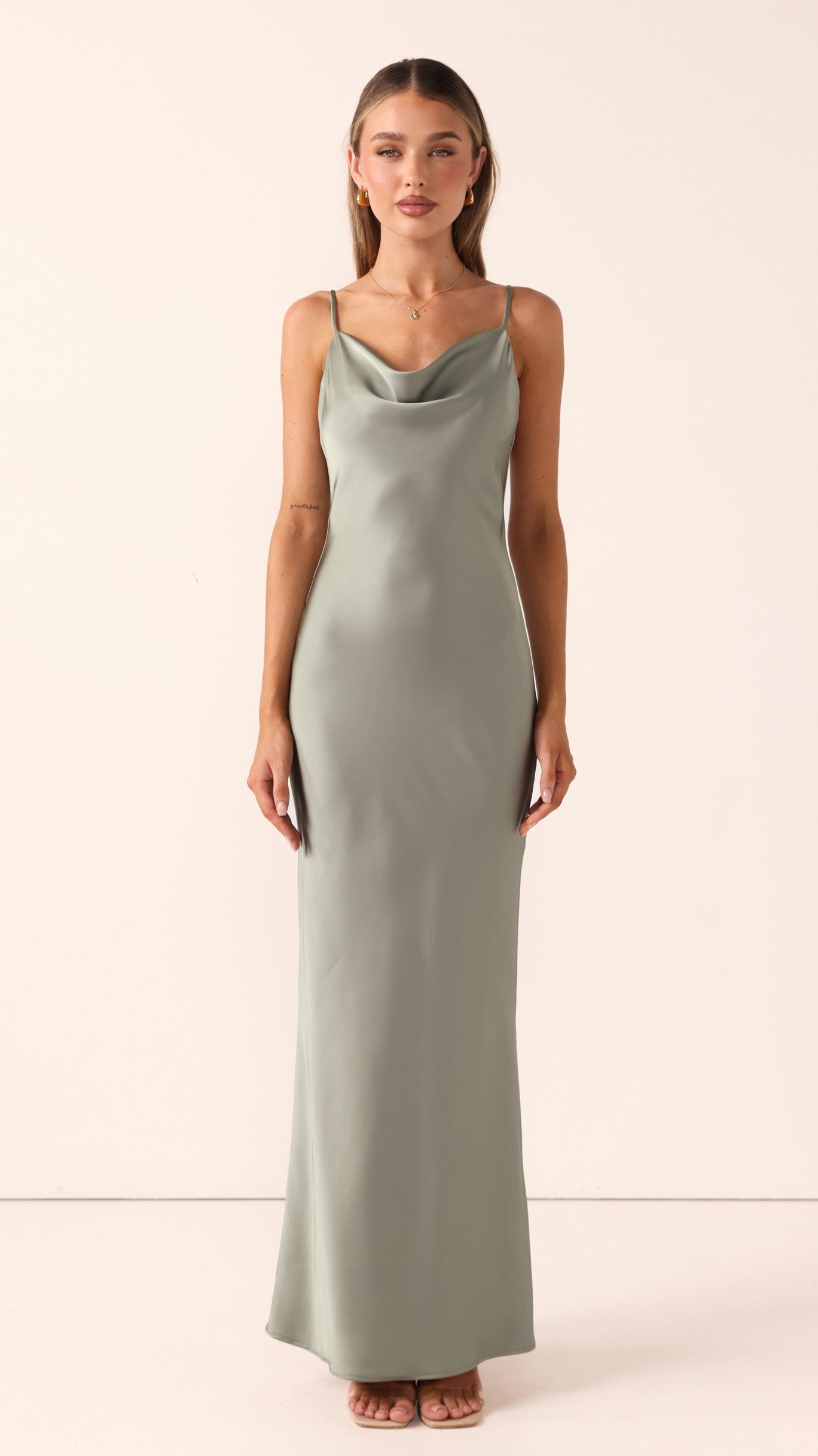 Willow Maxi Dress - Green - Billy J