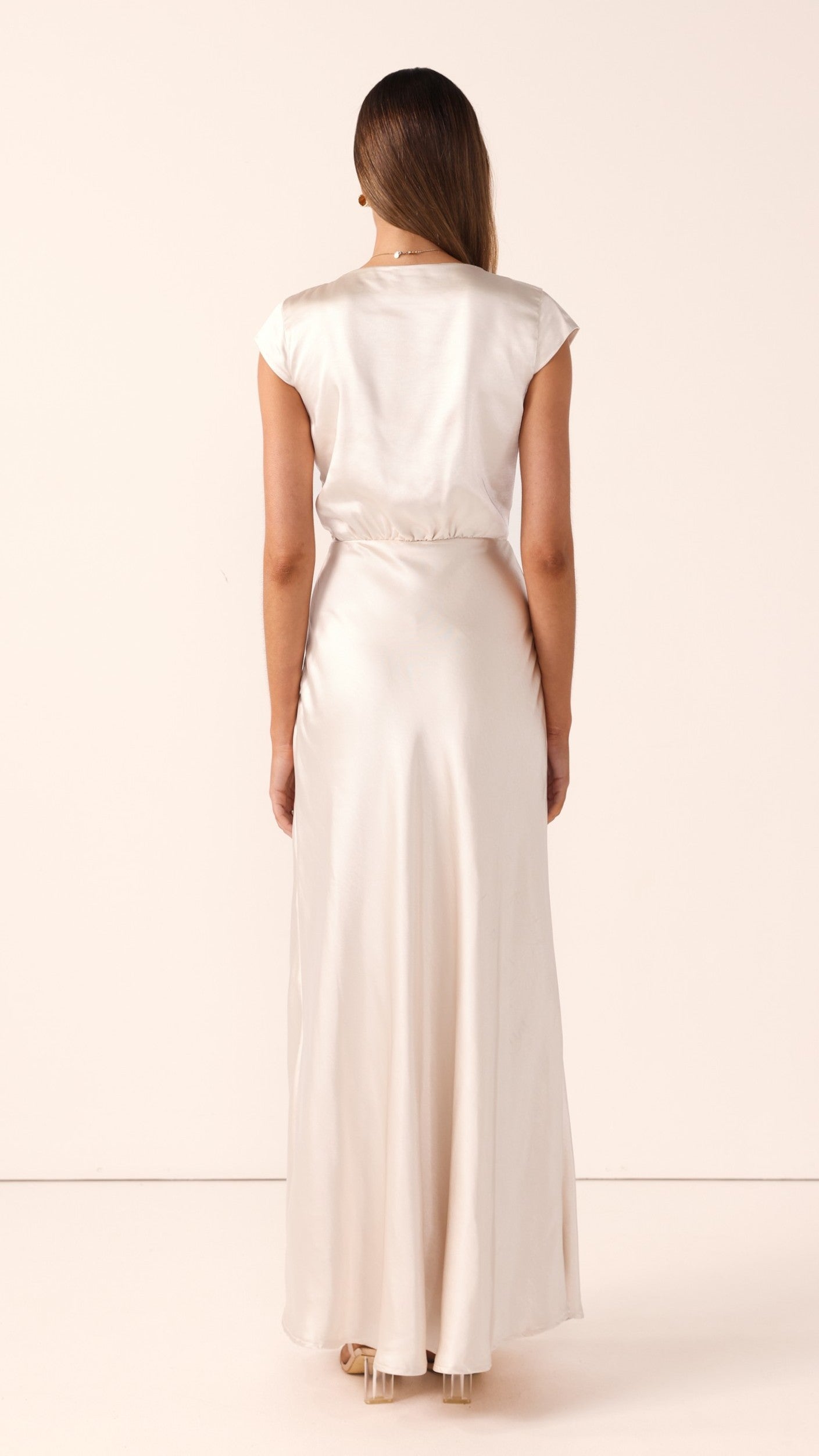 Selma Maxi Dress - Champagne - Billy J