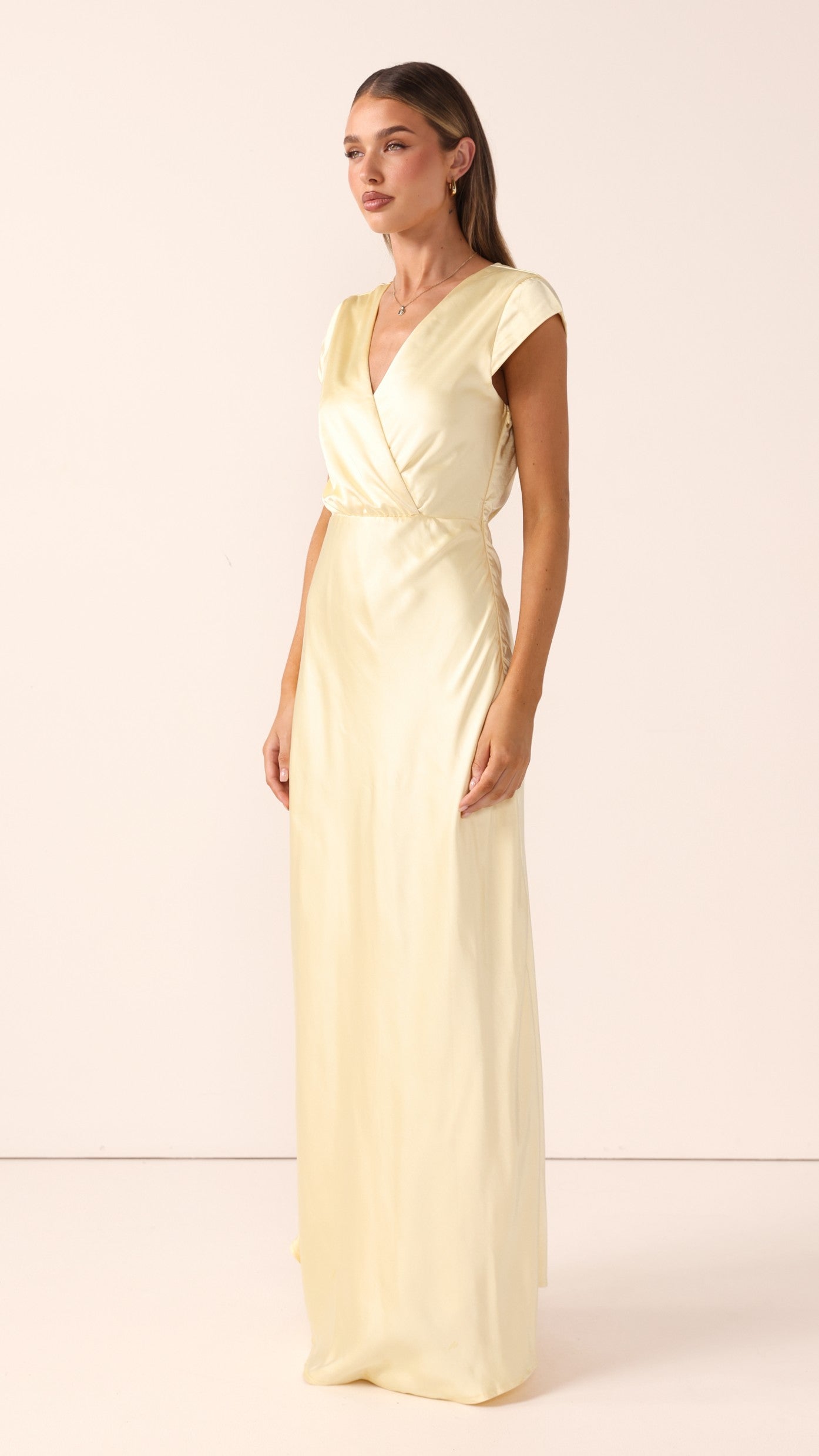 Selma Maxi Dress - Yellow - Billy J
