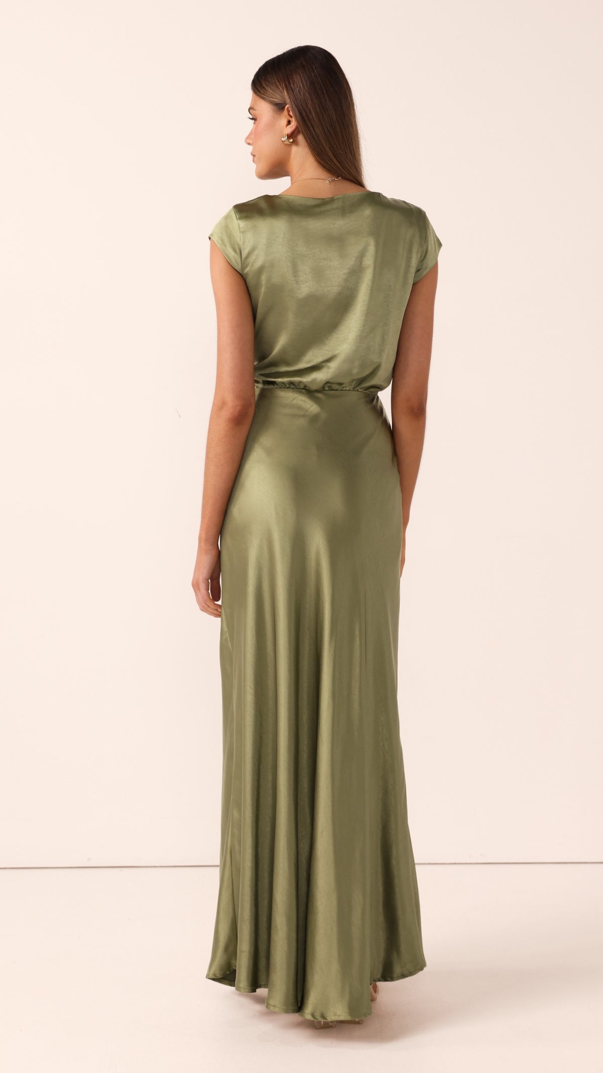 Selma Maxi Dress - Olive - Billy J