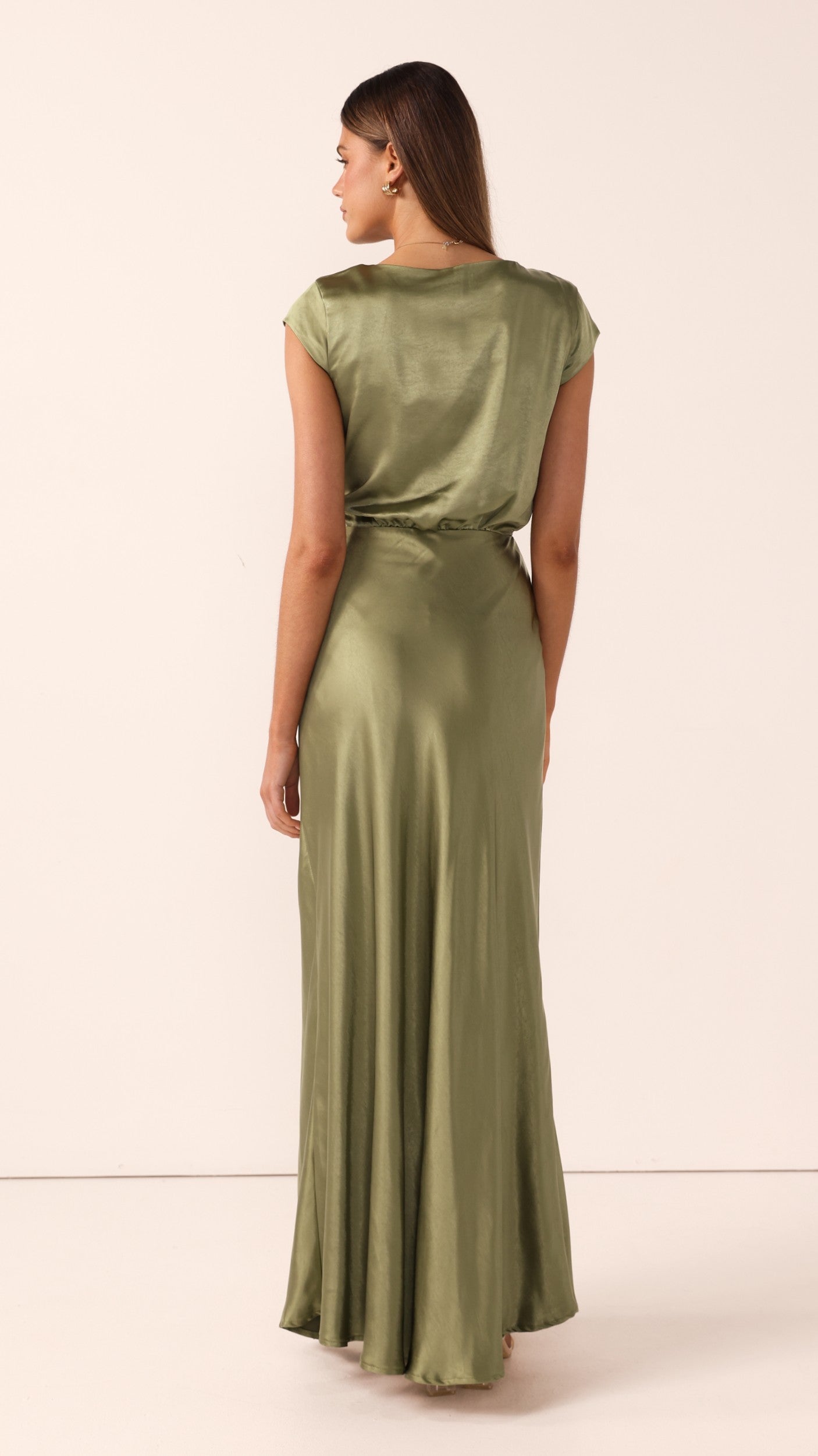 Selma Maxi Dress - Olive - Billy J