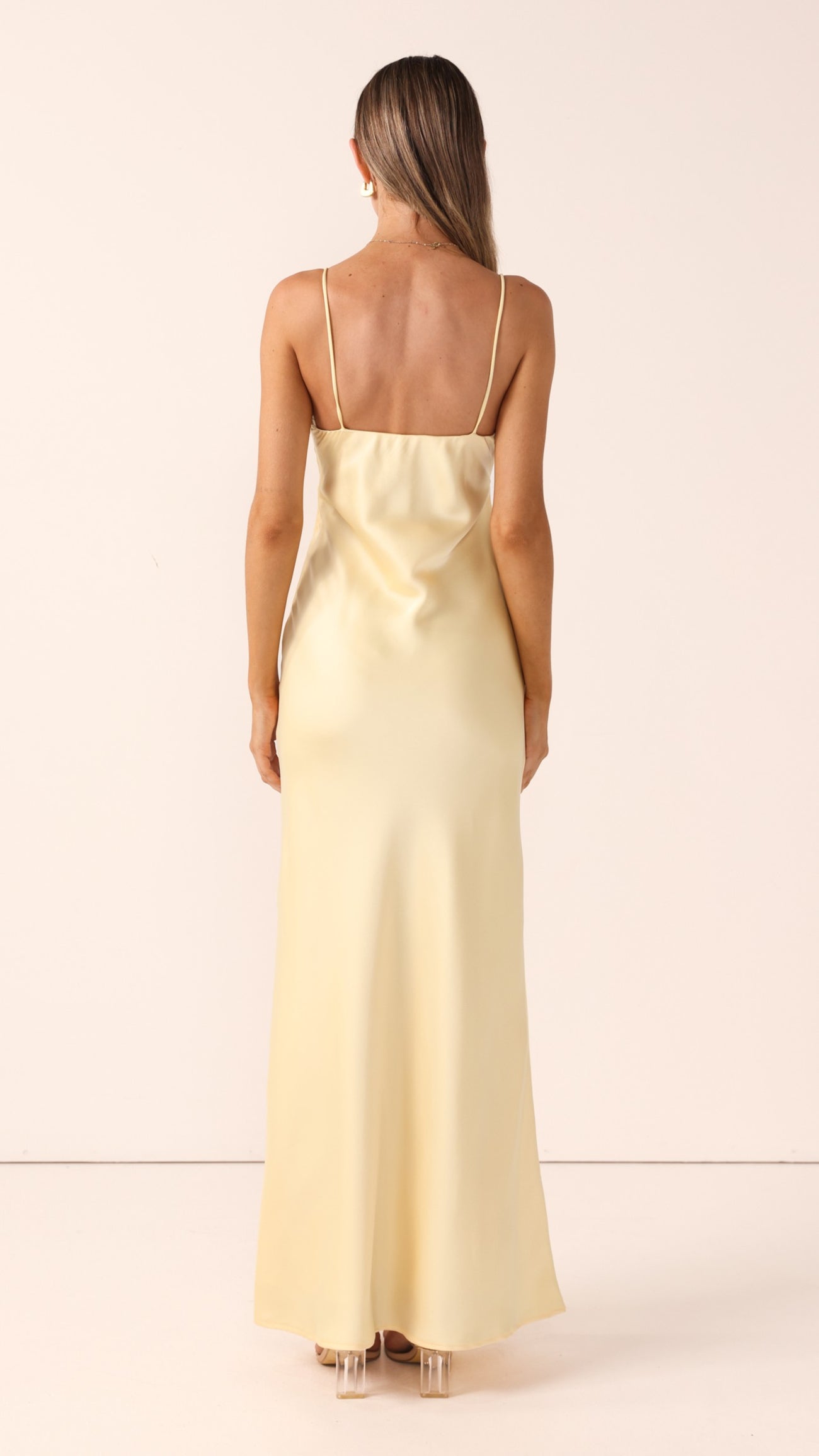 Ziah Maxi Dress - Lemon - Billy J