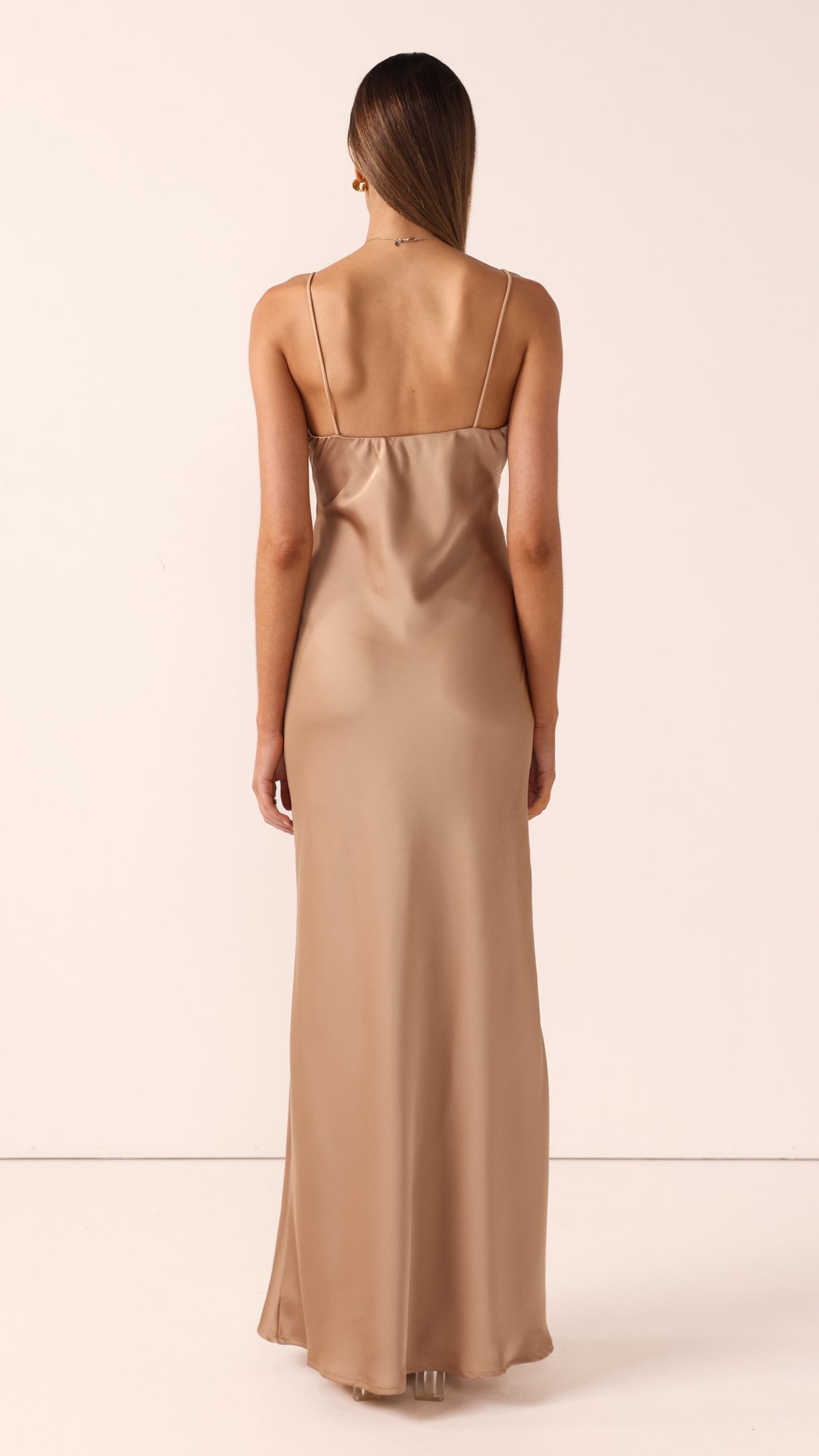 Ziah Maxi Dress - Latte - Billy J