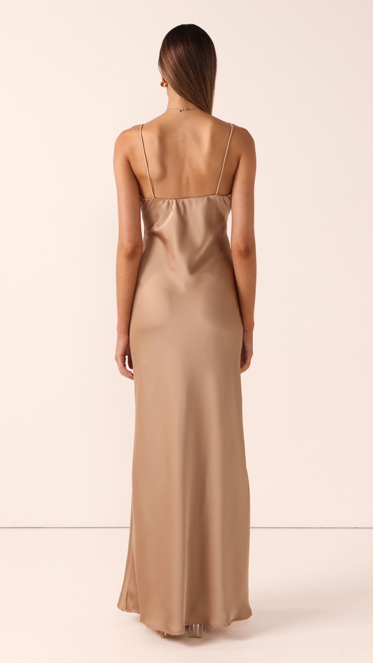 Ziah Maxi Dress - Latte - Billy J
