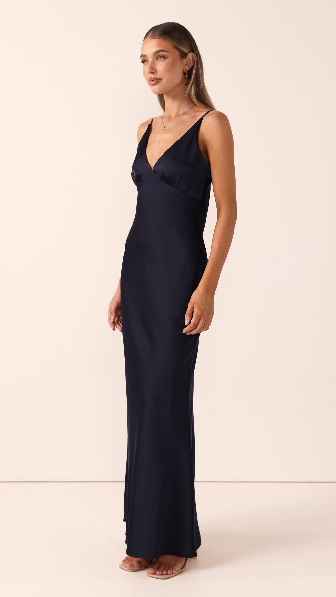 Ziah Maxi Dress - Navy - Billy J