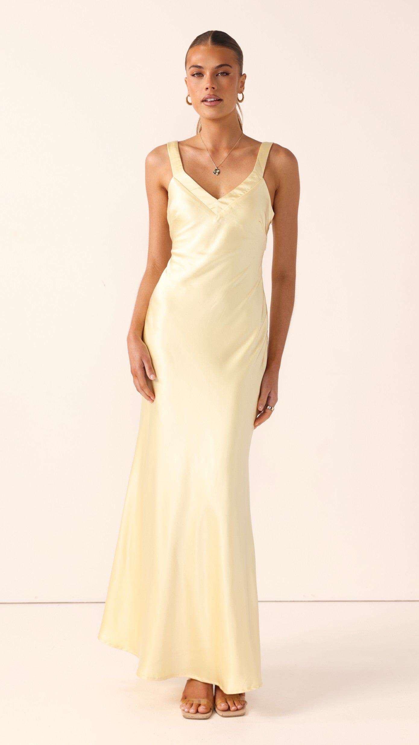 Andie Maxi Dress - Yellow - Billy J
