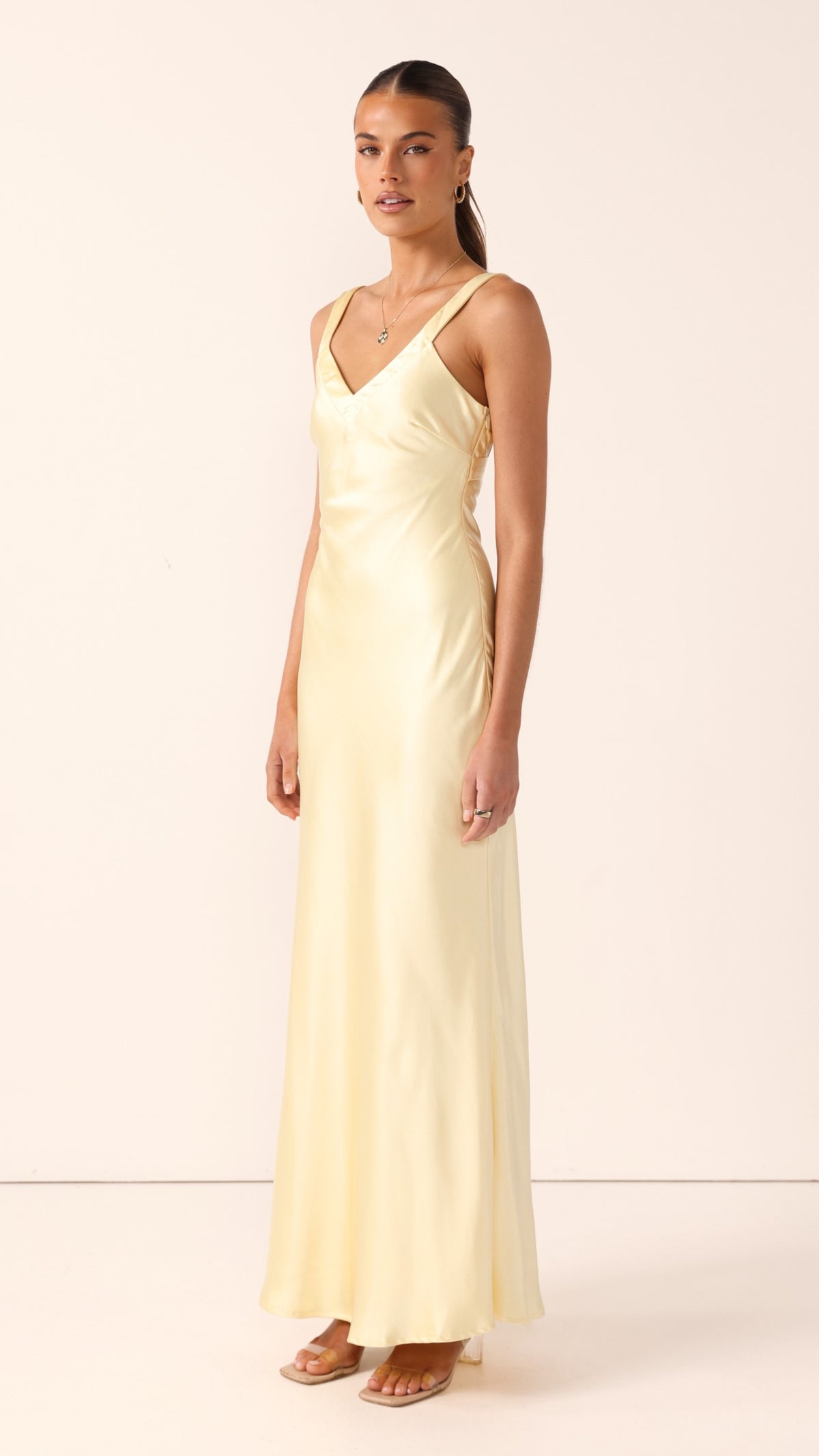 Andie Maxi Dress - Yellow - Billy J