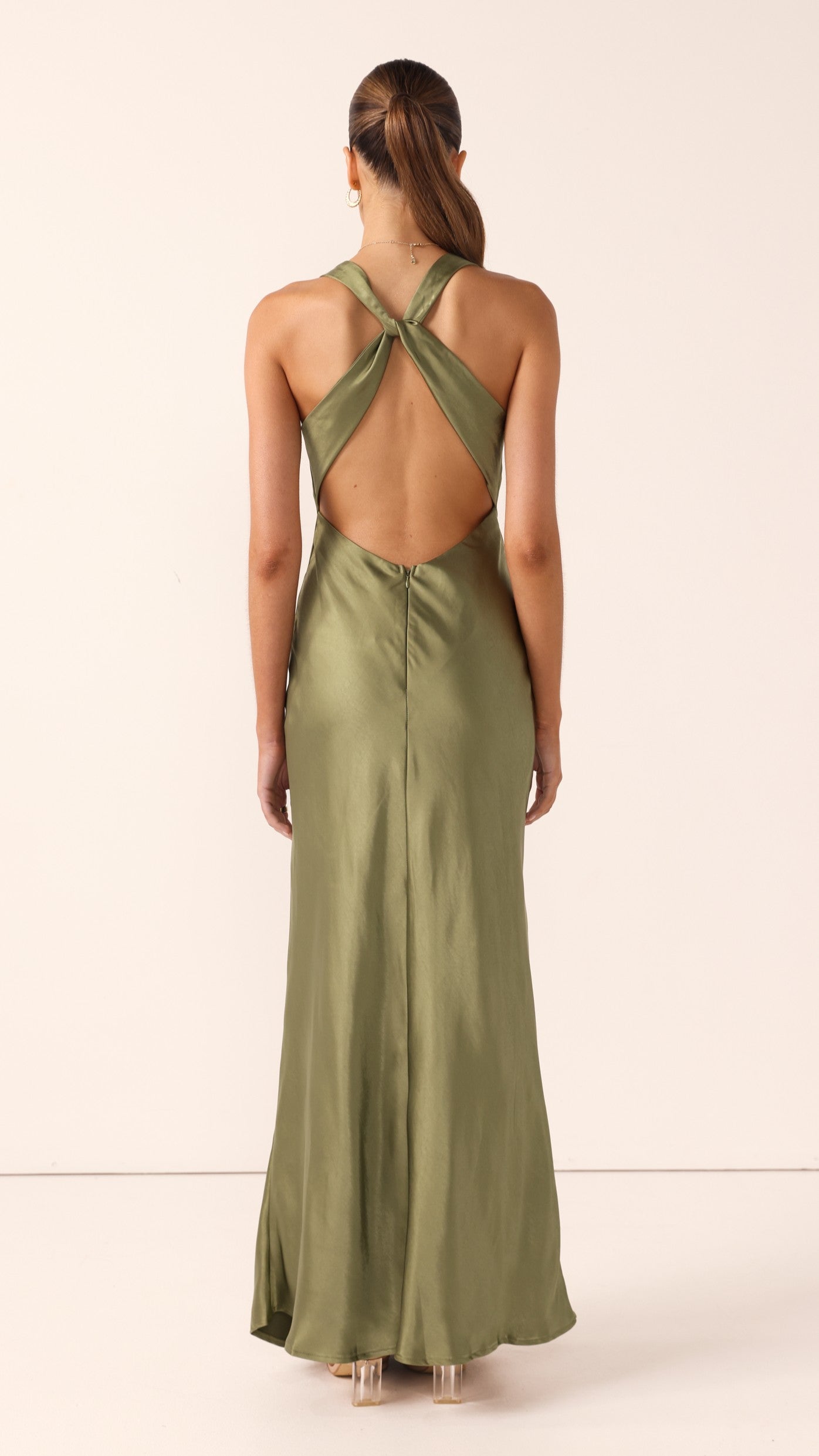 Eva Maxi Dress - Olive - Billy J