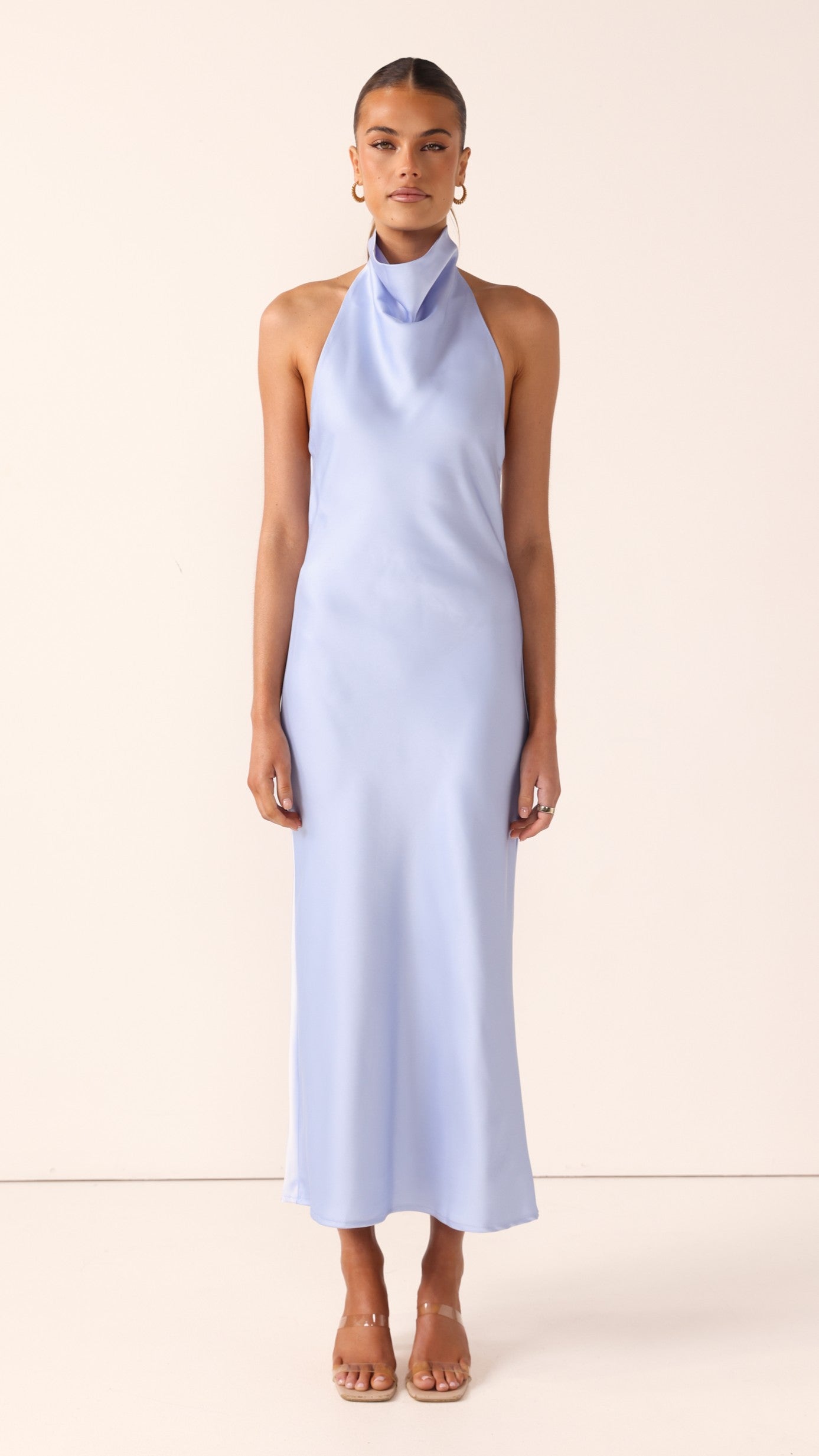 Rina Midi Dress - Blue Bell - Billy J