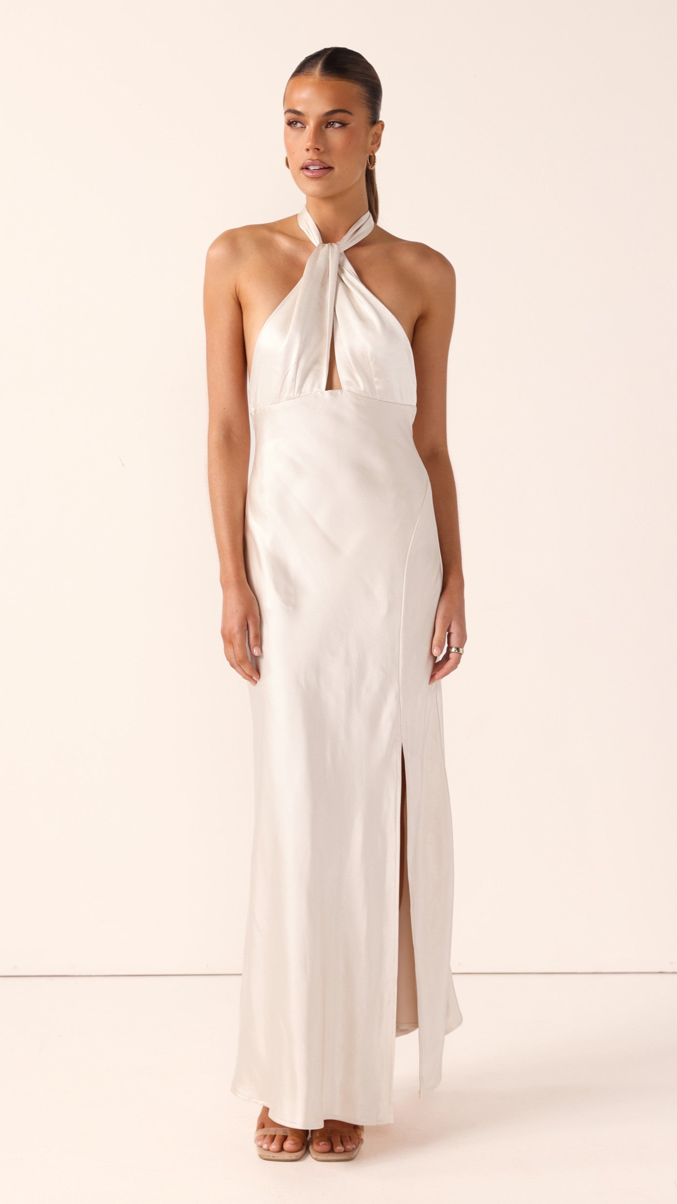 Amalia Maxi Dress - Champagne - Billy J