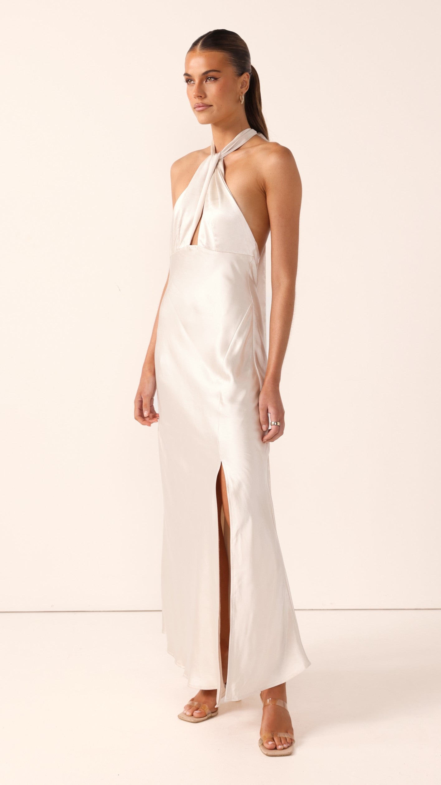 Amalia Maxi Dress - Champagne - Billy J