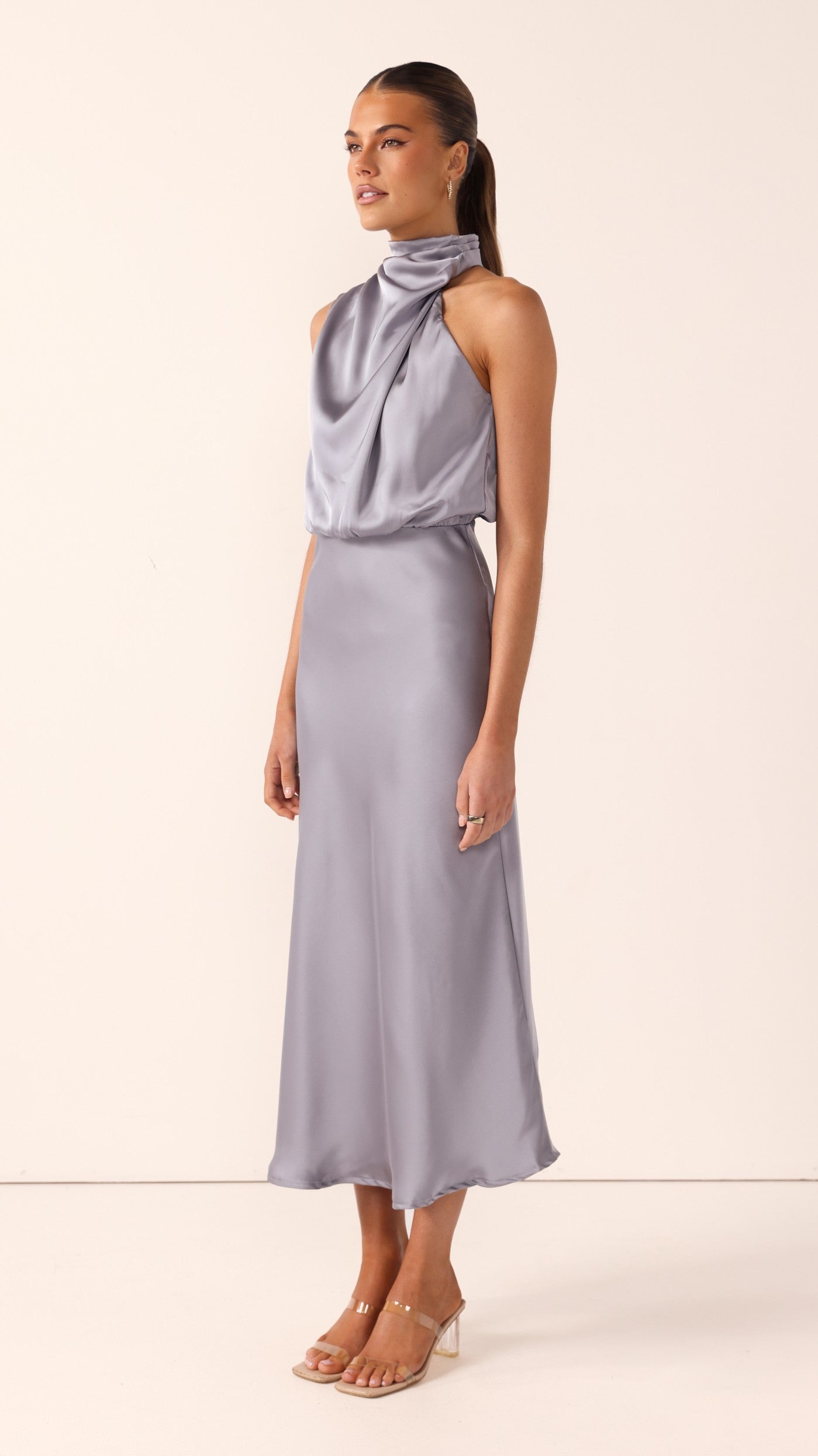 Esther Maxi Dress - Steel Blue - Billy J