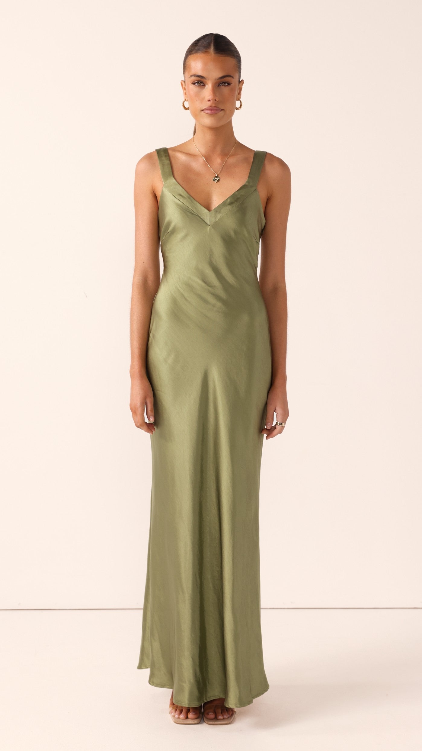 Andie Maxi Dress - Olive - Buy Women's Maxi Dresses - Billy J