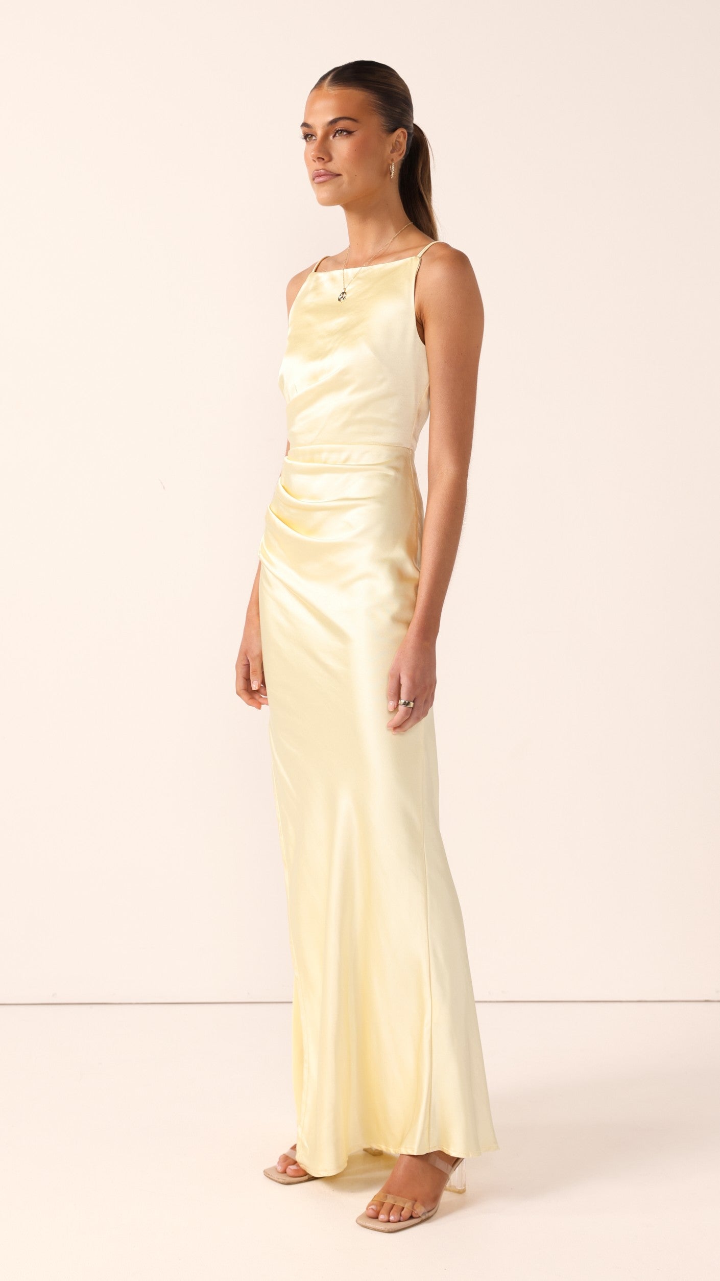 Ava Maxi Dress - Yellow - Billy J