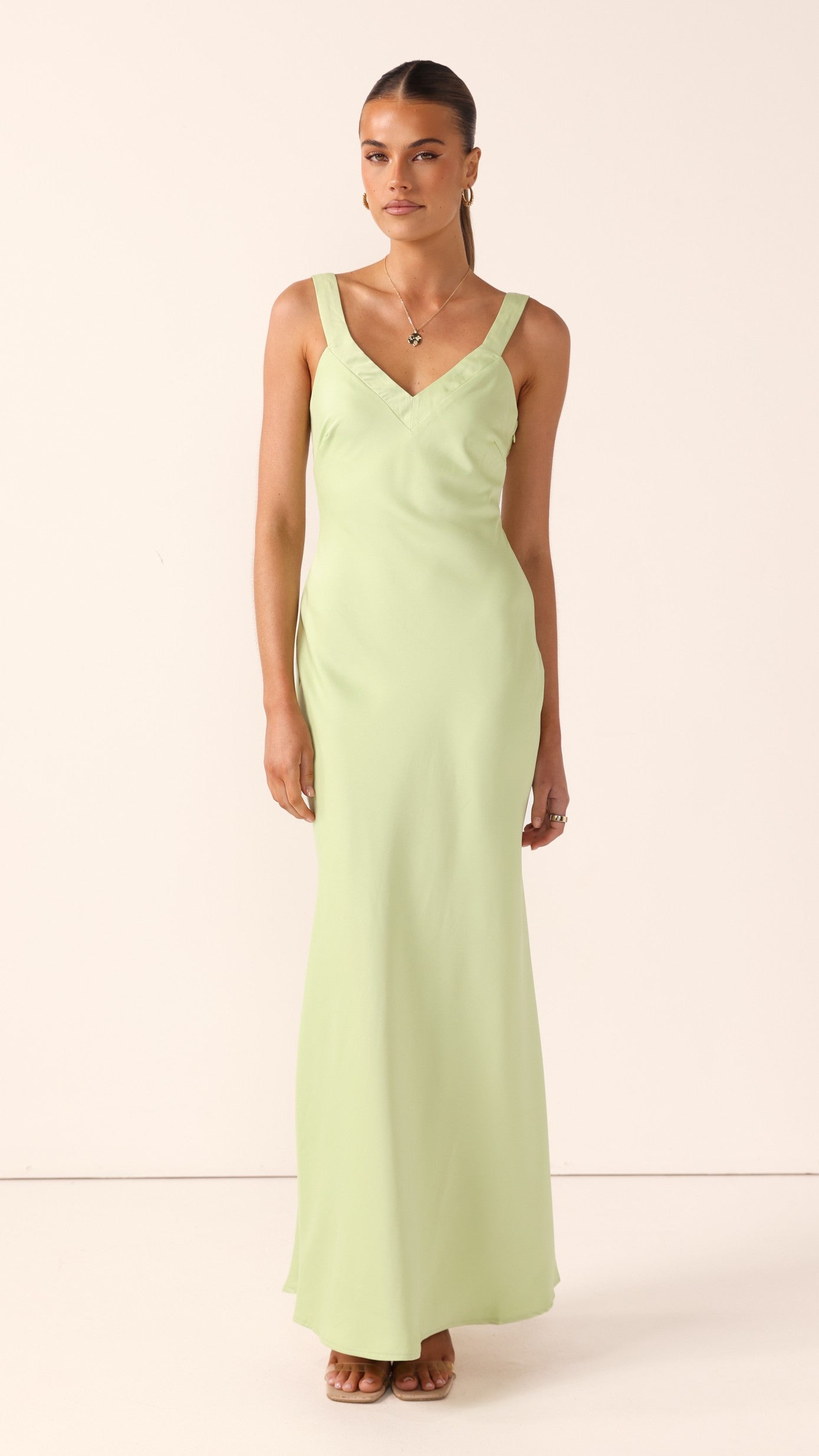 Andie Maxi Dress - Key Lime - Billy J