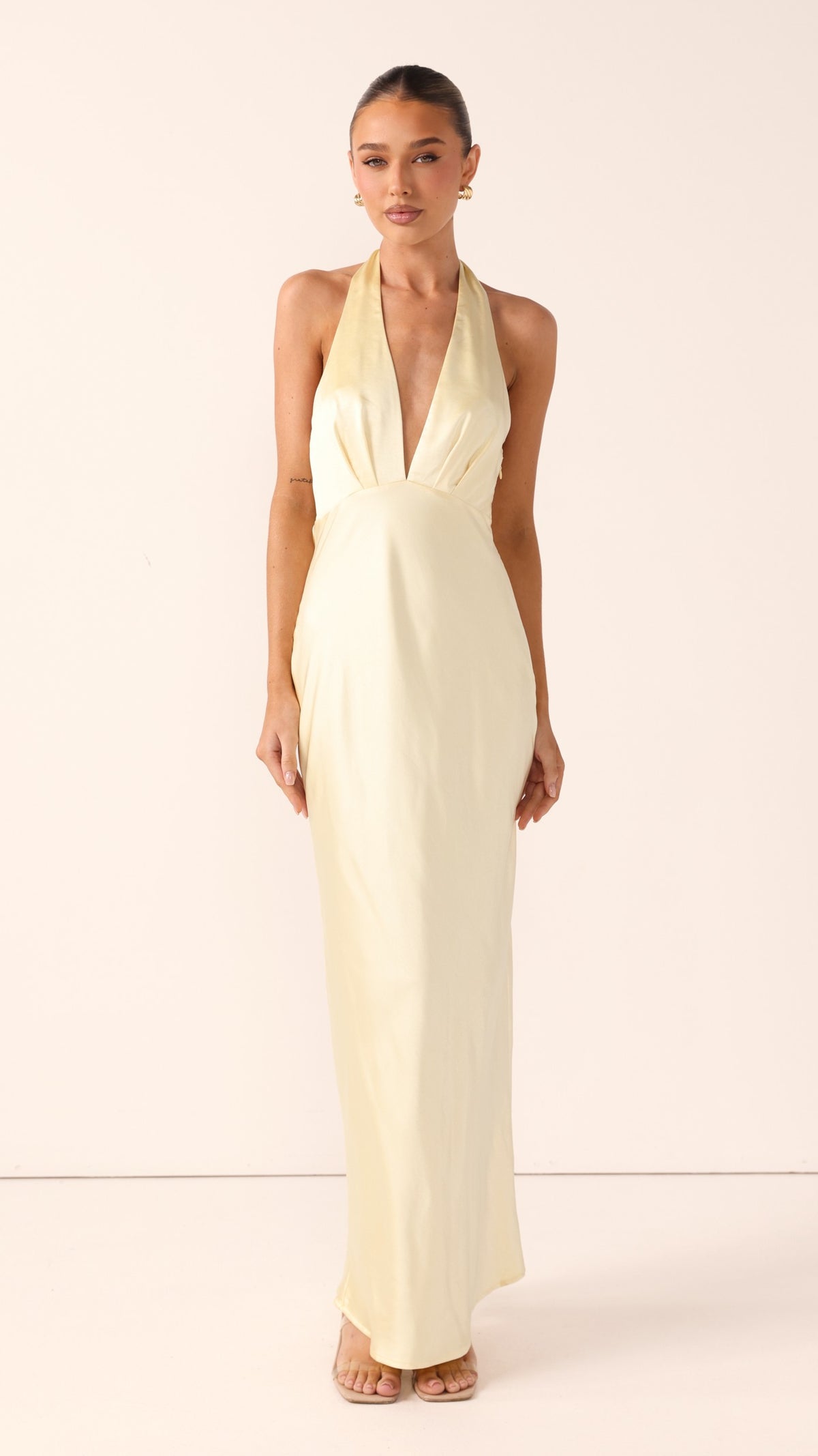 Chloe Maxi Dress - Yellow - Billy J