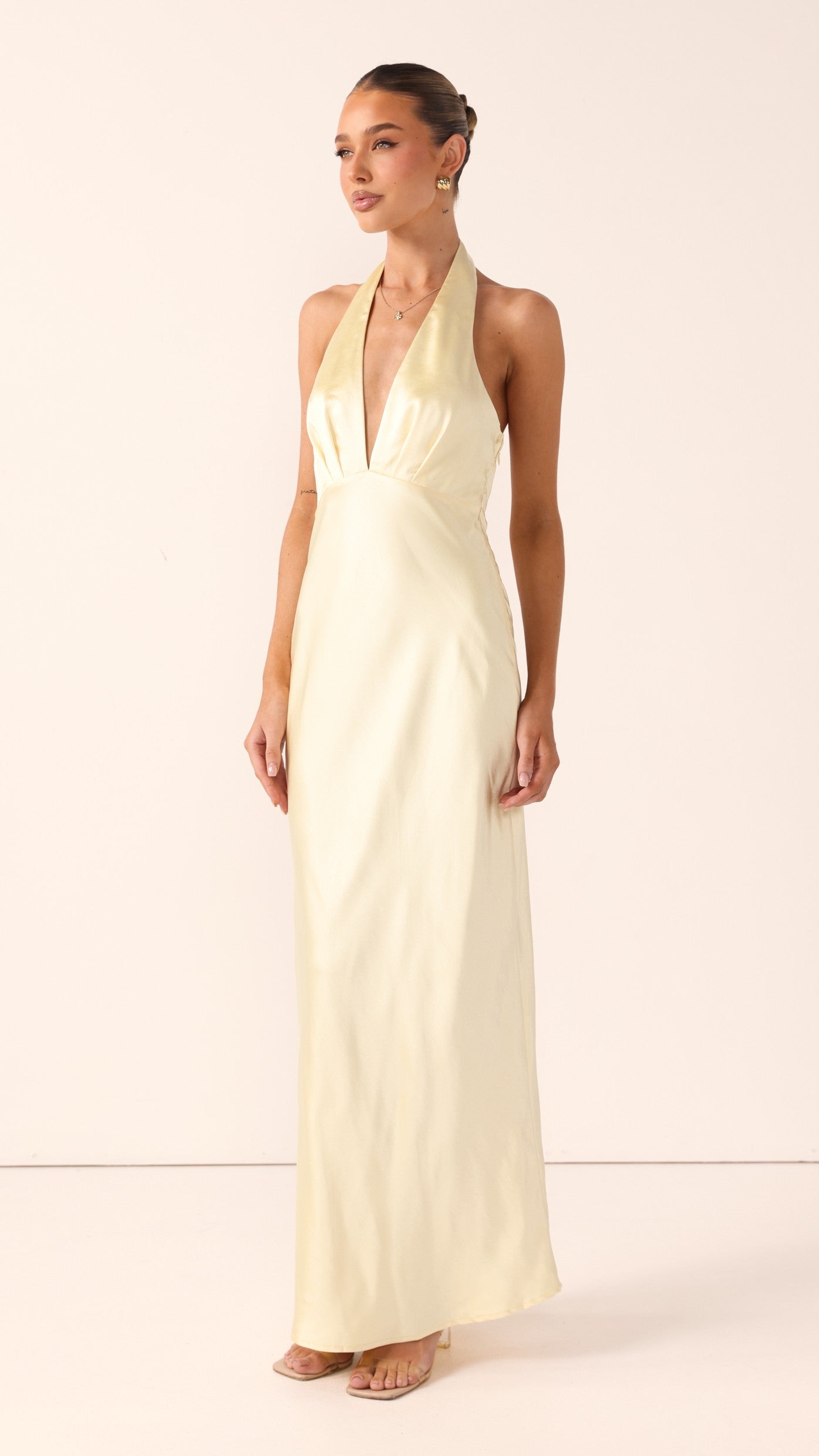 Chloe Maxi Dress - Yellow - Billy J