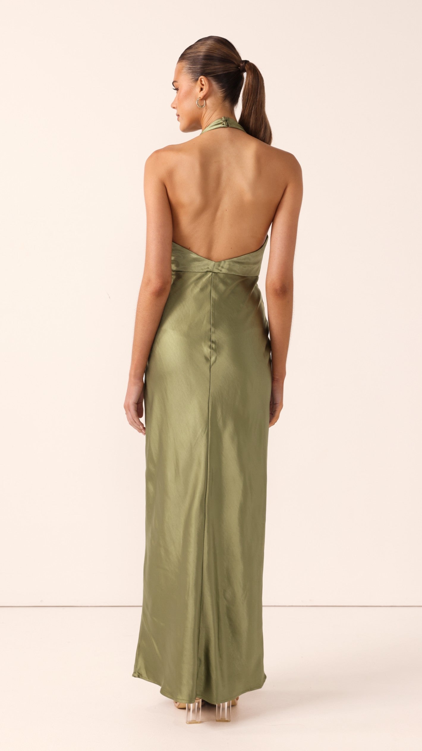 Chloe Maxi Dress - Olive - Billy J