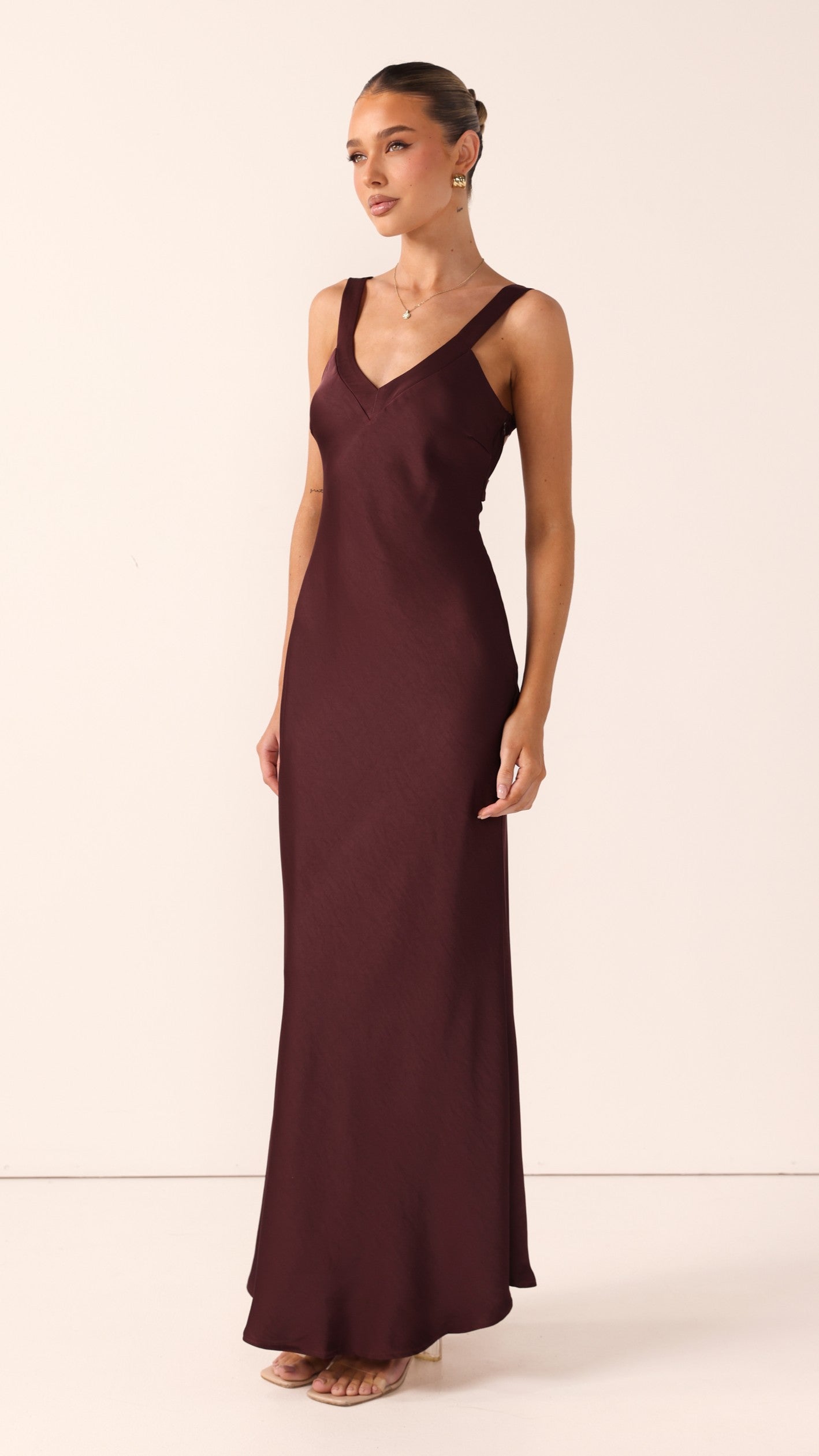 Andie Maxi Dress - Chocolate - Billy J