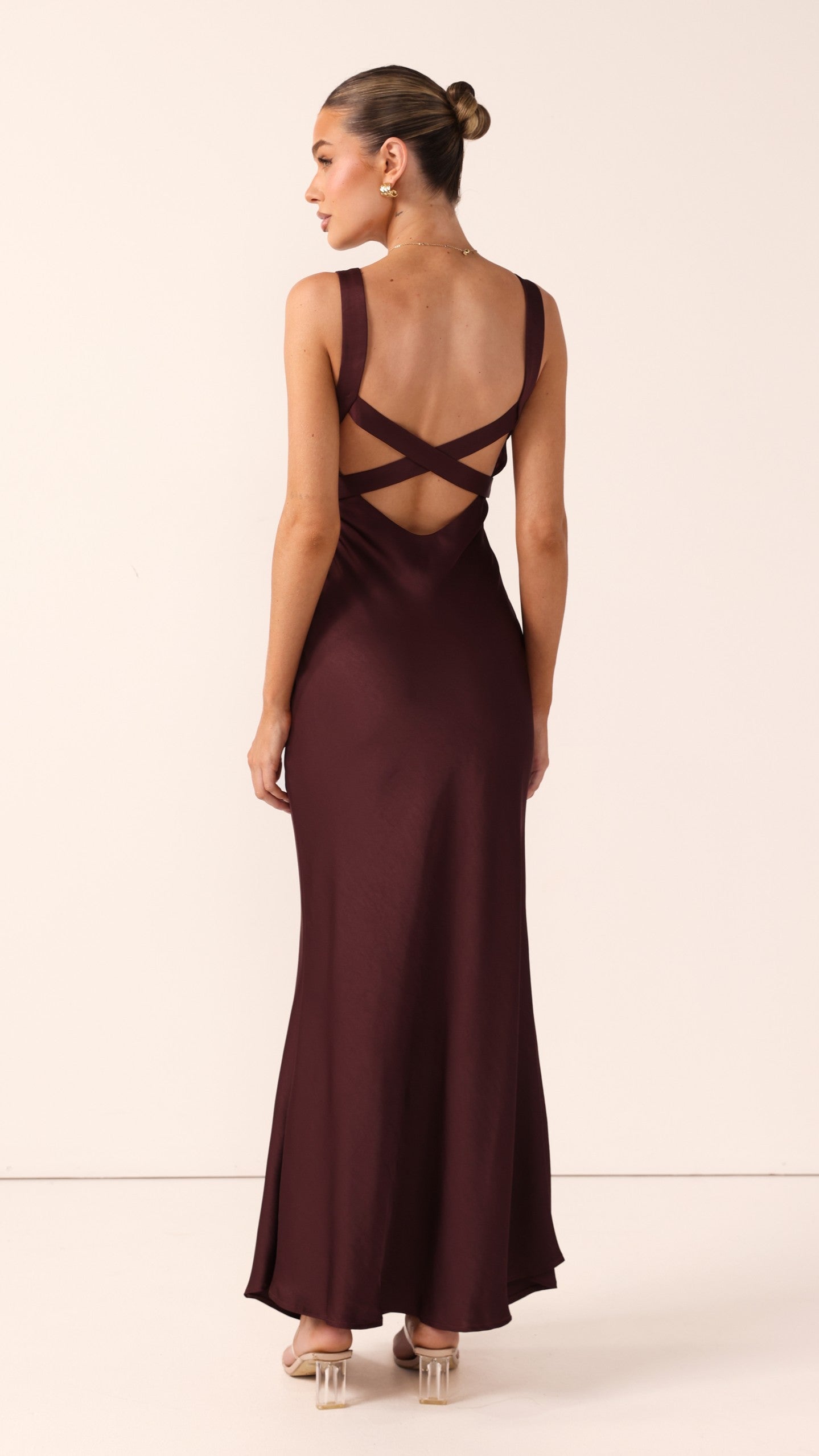 Andie Maxi Dress - Chocolate - Billy J